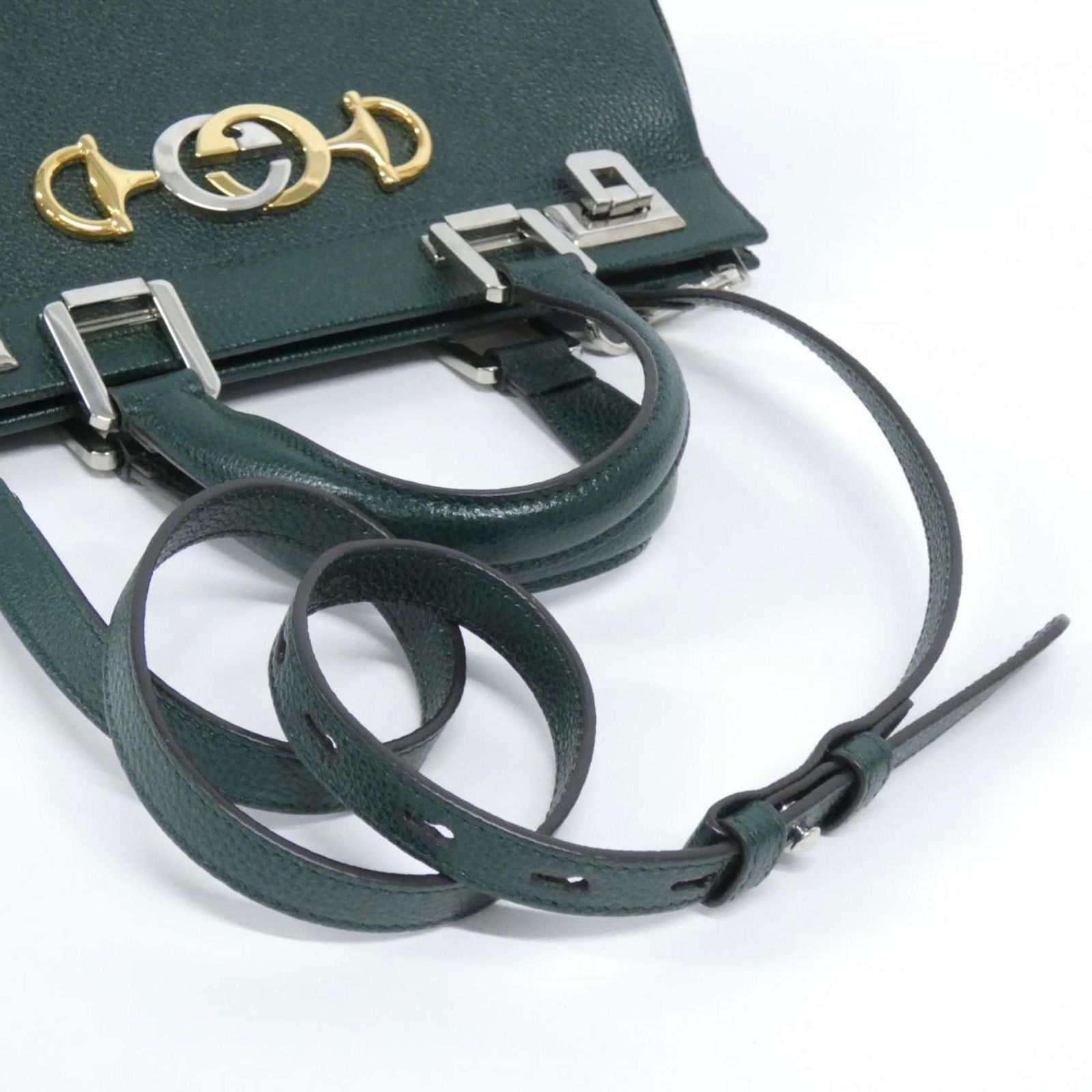 Leather Gucci Handbag - 7