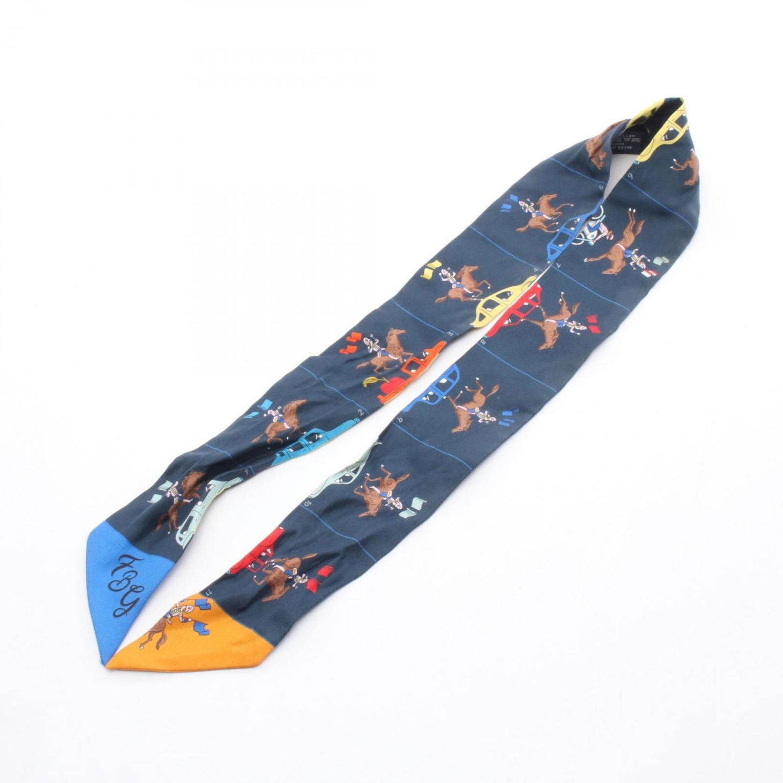 Silk Hermes Scarf - 2