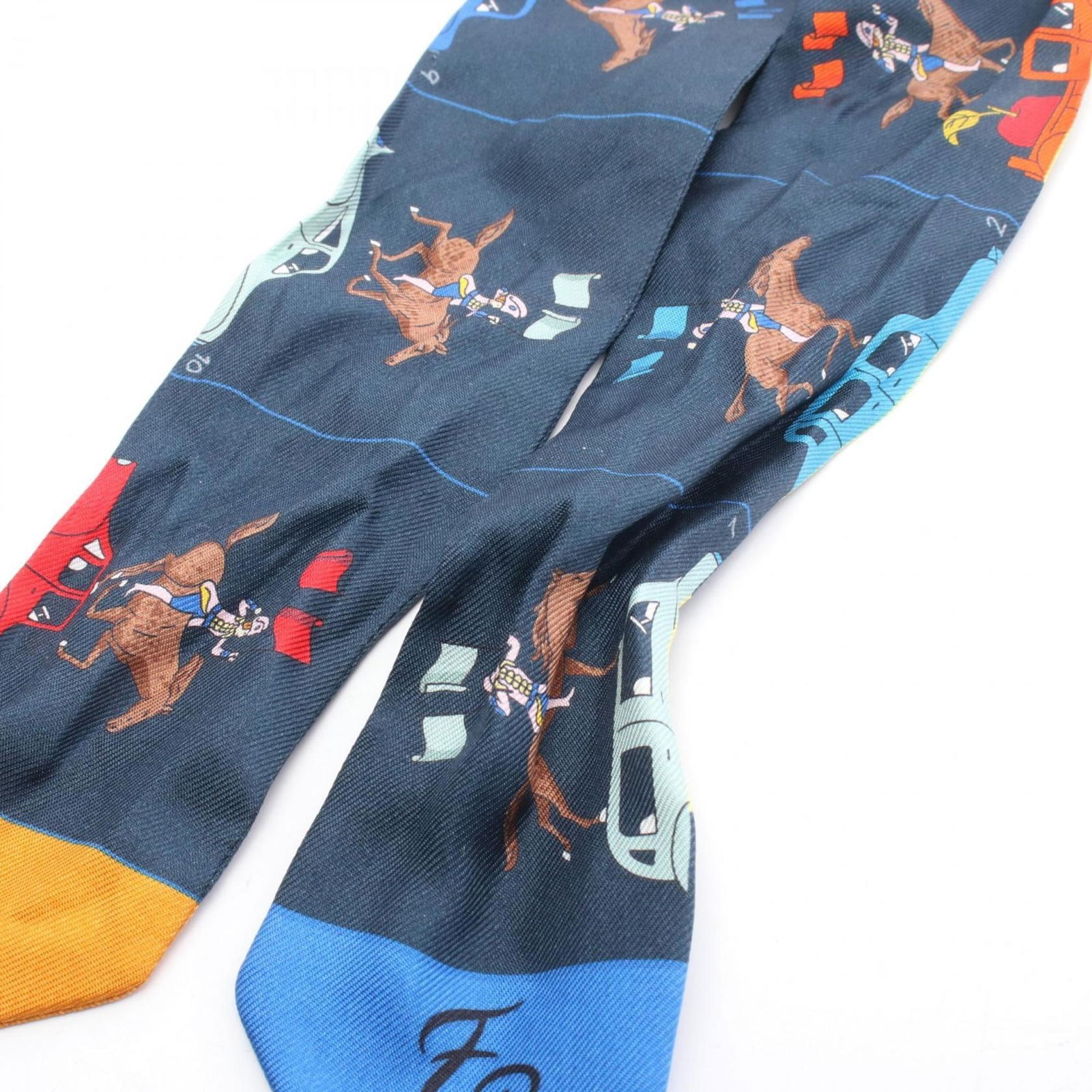 Silk Hermes Scarf - 6