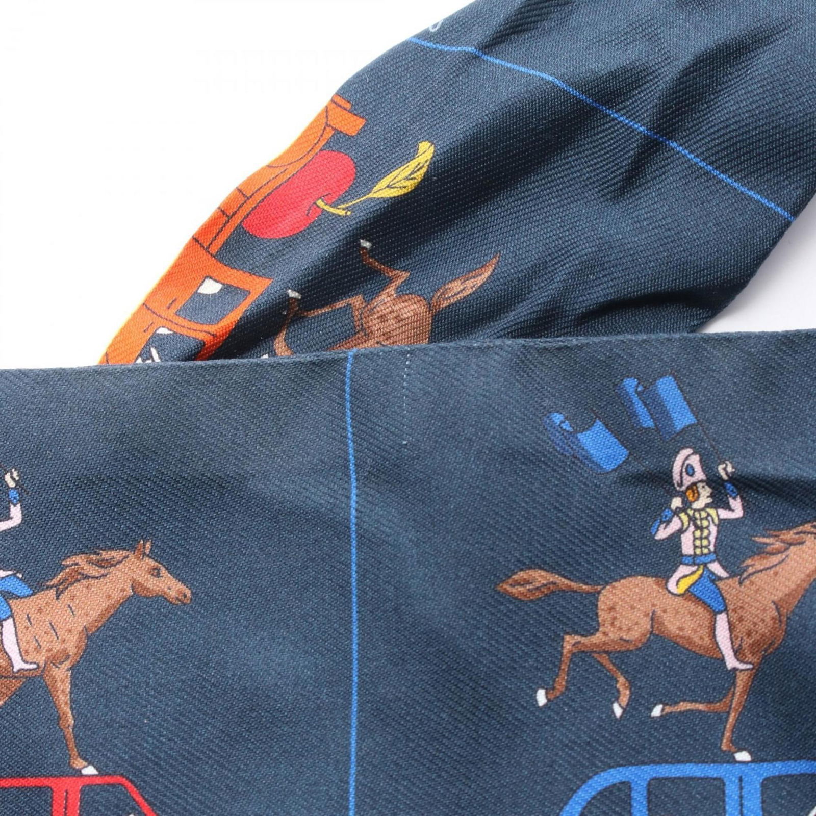 Silk Hermes Scarf - 7
