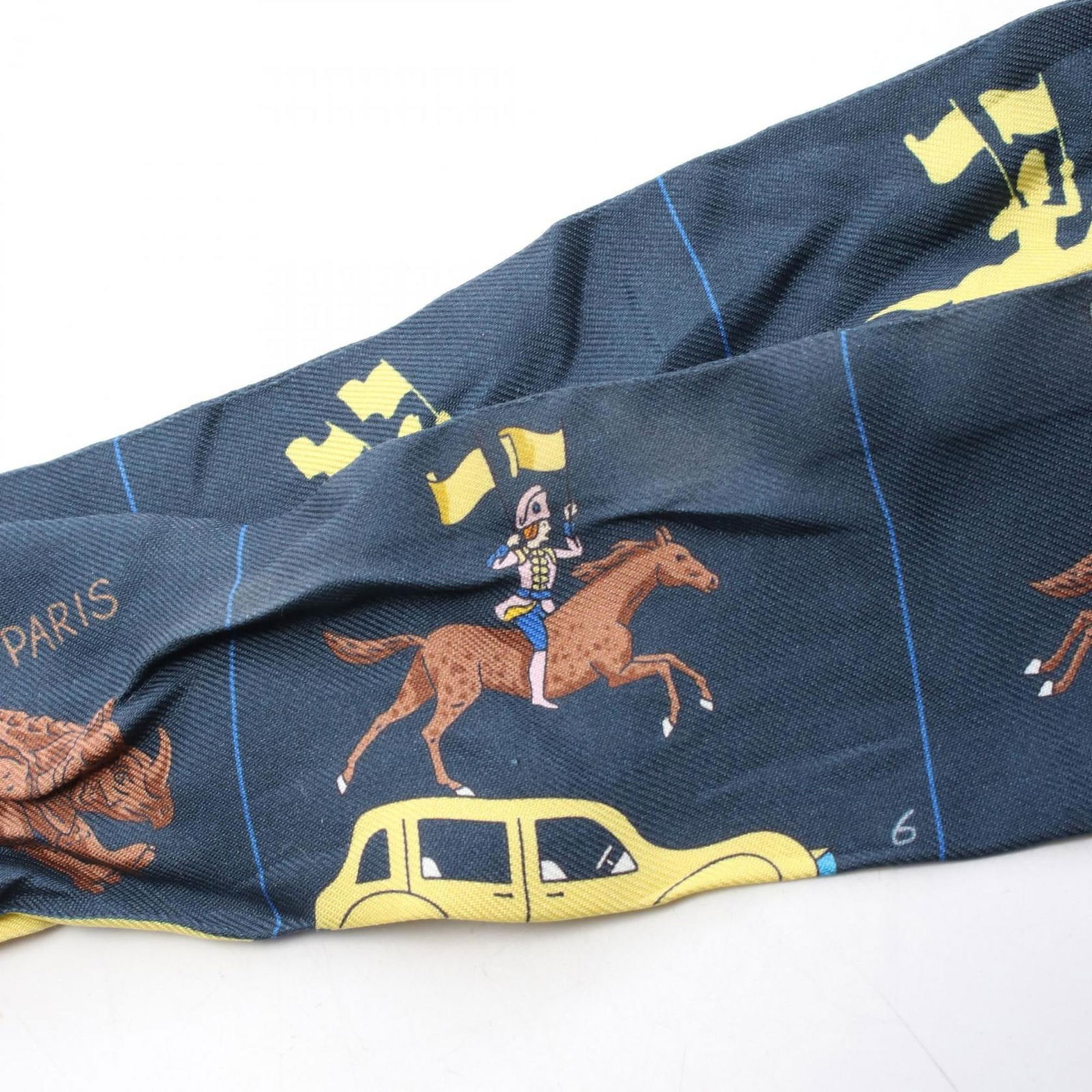 Silk Hermes Scarf - 8