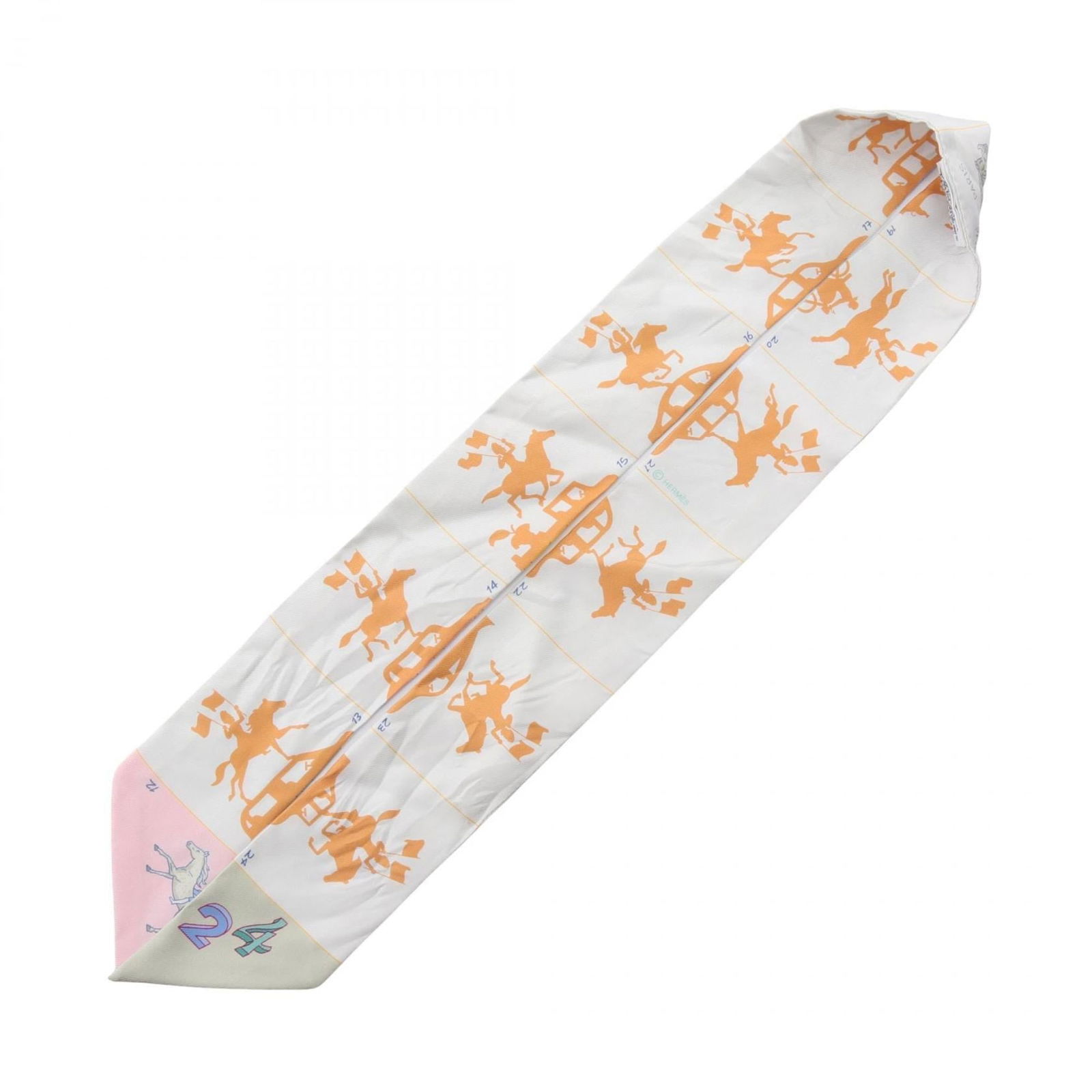 Silk Hermes Scarf - 2