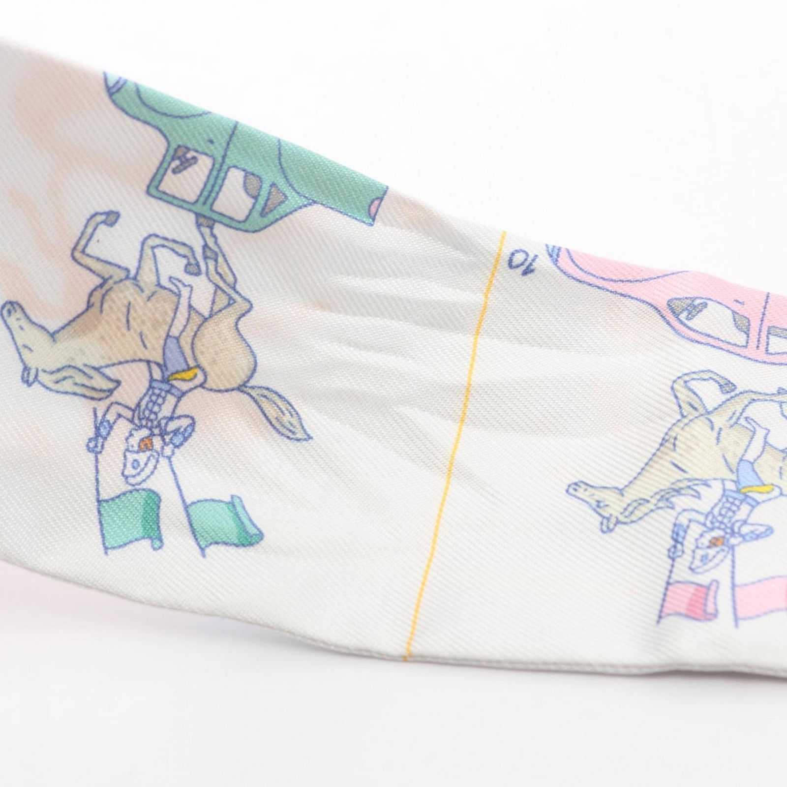 Silk Hermes Scarf - 6