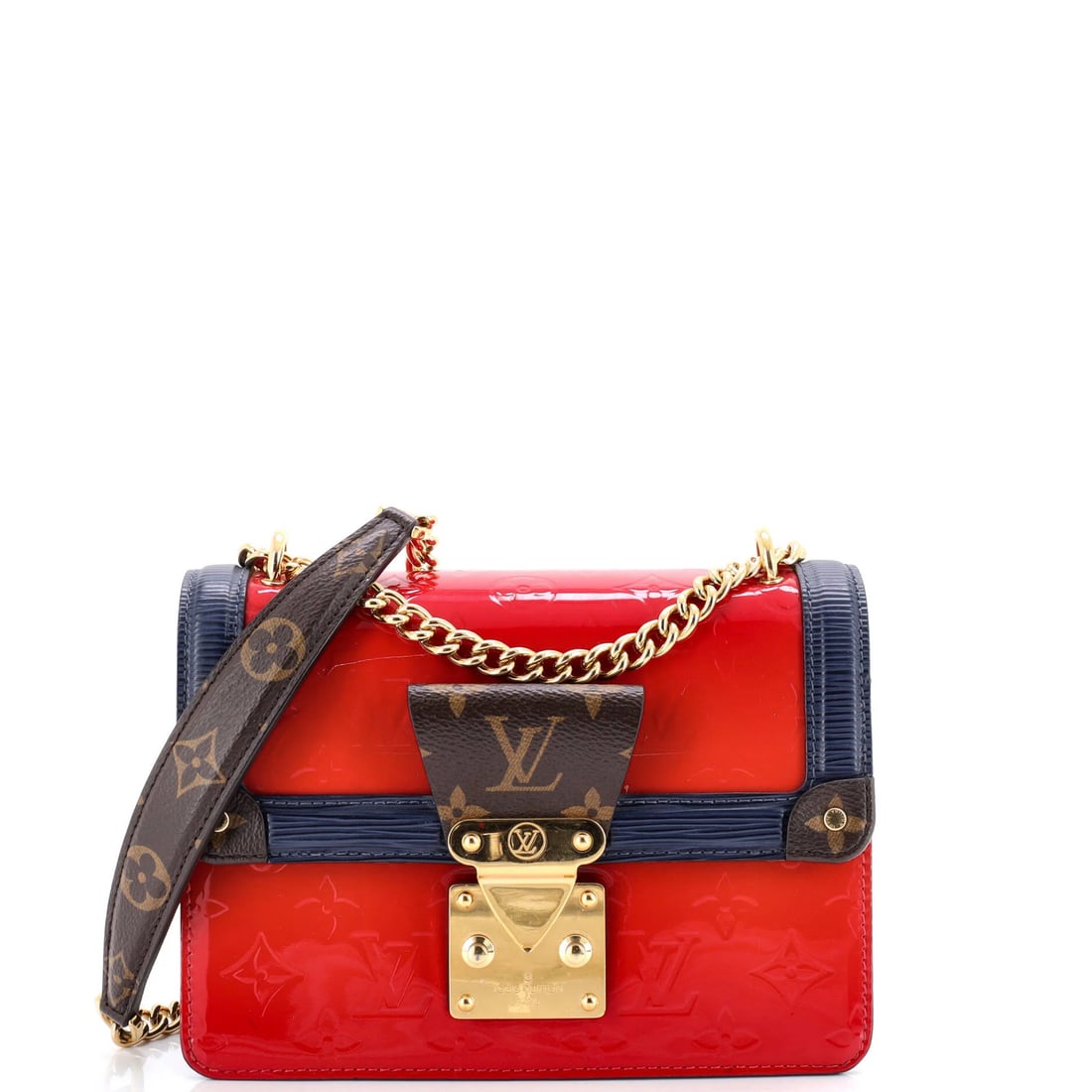 Epi Louis Vuitton Wynwood Handbag Monogram Vernis with Monogram Canvas and: Epi Louis Vuitton Wynwood Handbag Monogram Vernis with Monogram Canvas and This listing features Epi Louis Vuitton Wynwood Handbag Monogram Vernis with Monogram Canvas and. Item specifics are