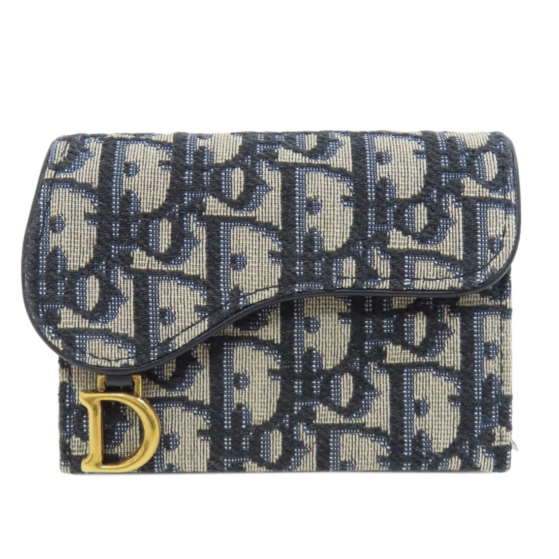 Canvas CHRISTIAN DIOR Saddle trotter pattern Card Case (1 of 15)