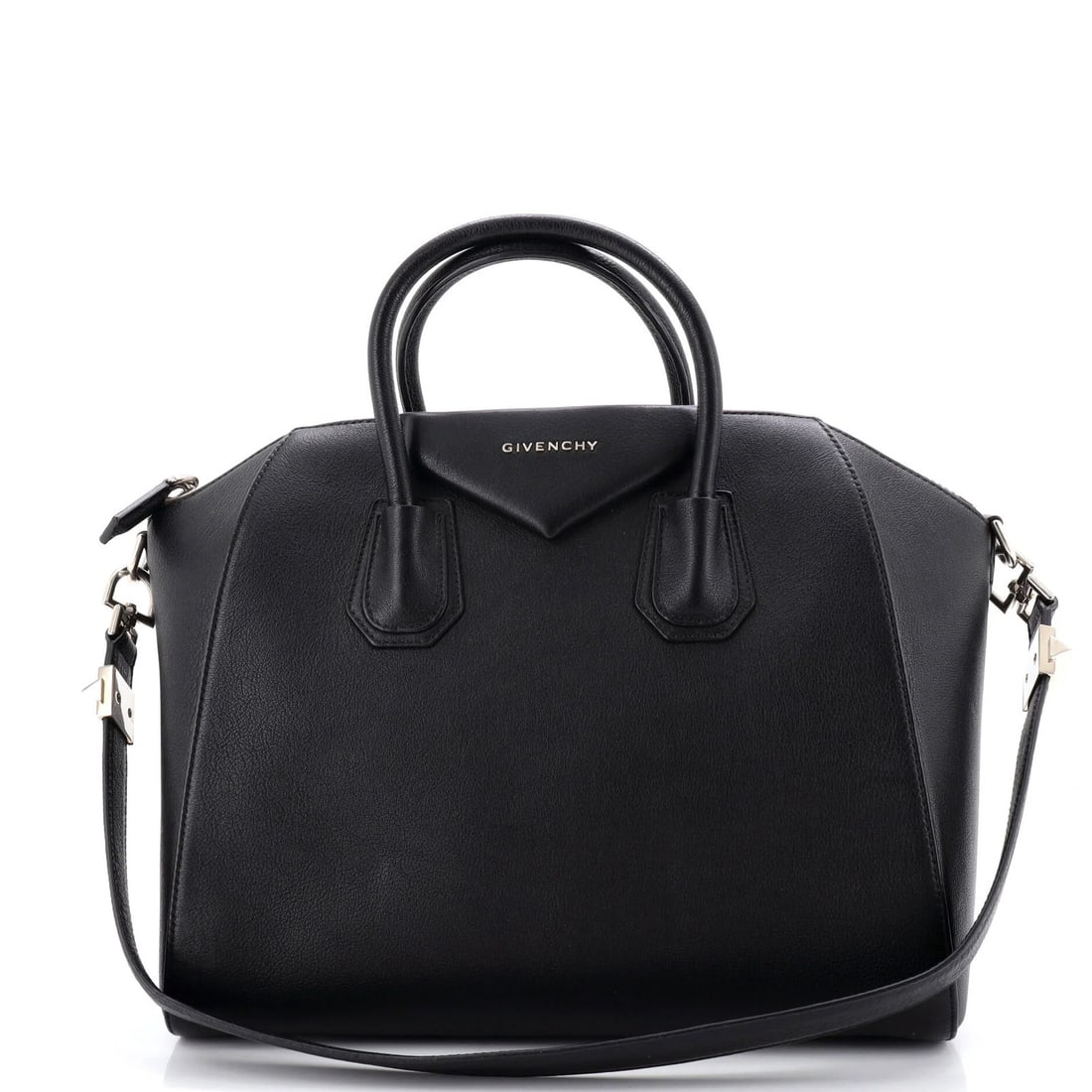 Medium Givenchy Antigona Bag Leather (1 of 6)