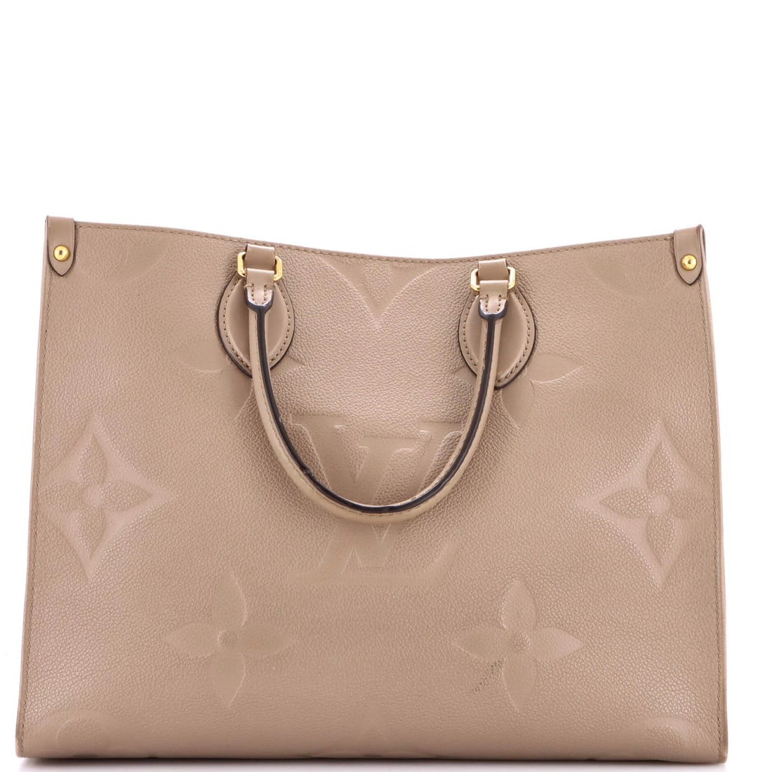 MM Louis Vuitton OnTheGo Tote Monogram Empreinte Giant: MM Louis Vuitton OnTheGo Tote Monogram Empreinte Giant This listing features MM Louis Vuitton OnTheGo Tote Monogram Empreinte Giant. Item specifics are provided below. Item Specifics: Brand: Louis