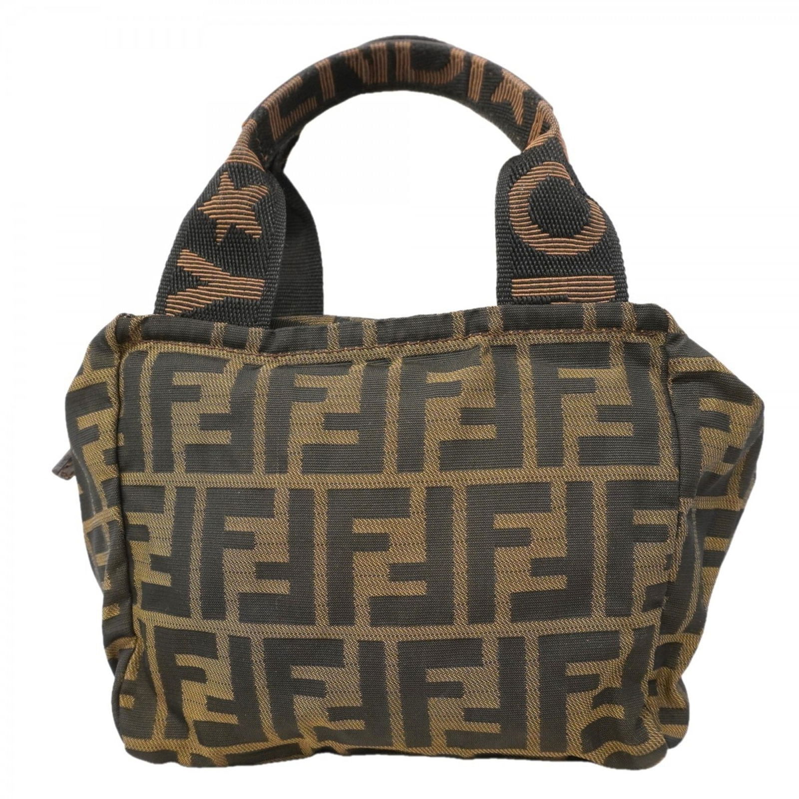 Canvas Fendi Handbag Nylon: Canvas Fendi Handbag Nylon This listing features Canvas Fendi Handbag Nylon. Item specifics are provided below. Item Specifics: Brand: Fendi Type: Handbag Material: Nylon Canvas Color: Brown