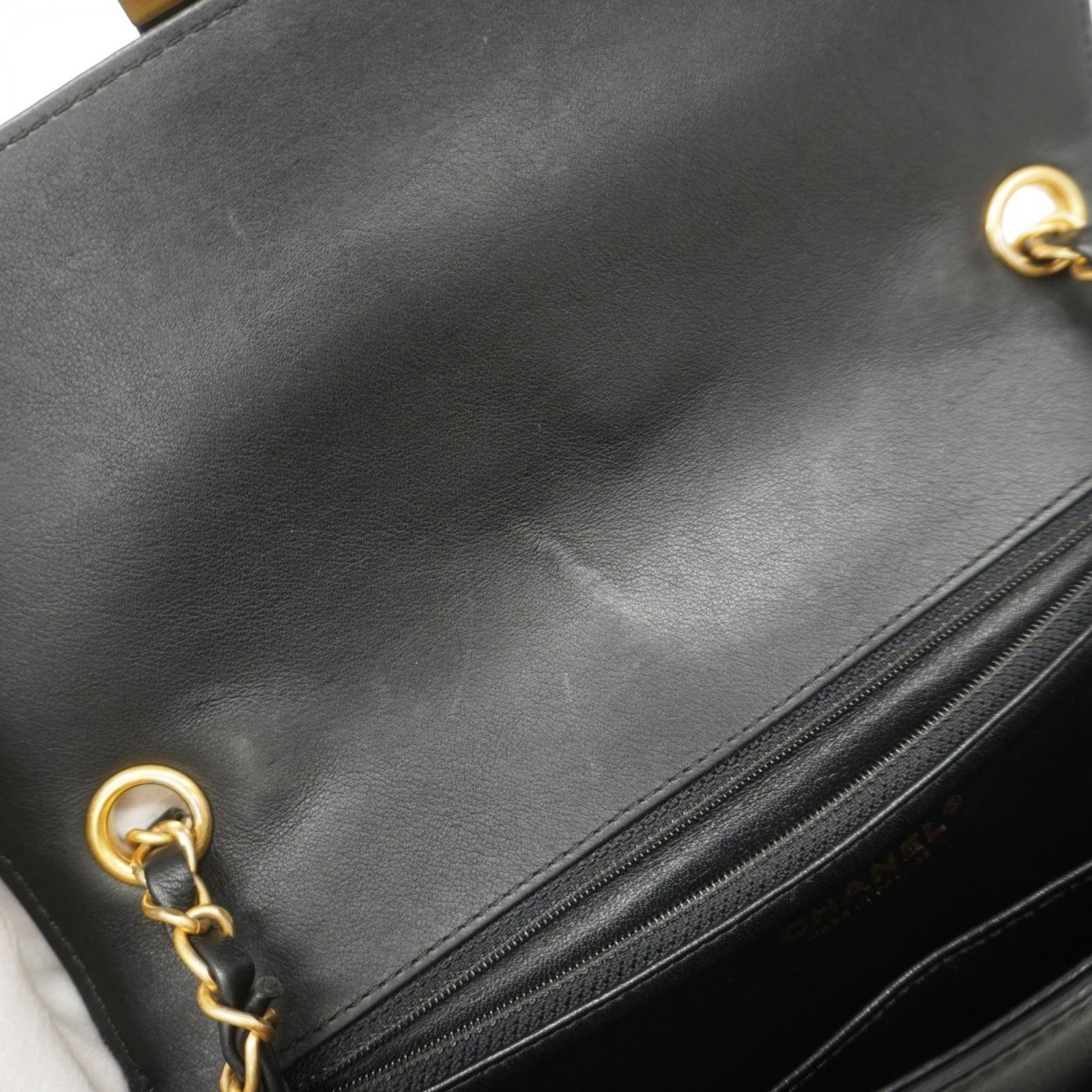 Leather Chanel Handbag - 11