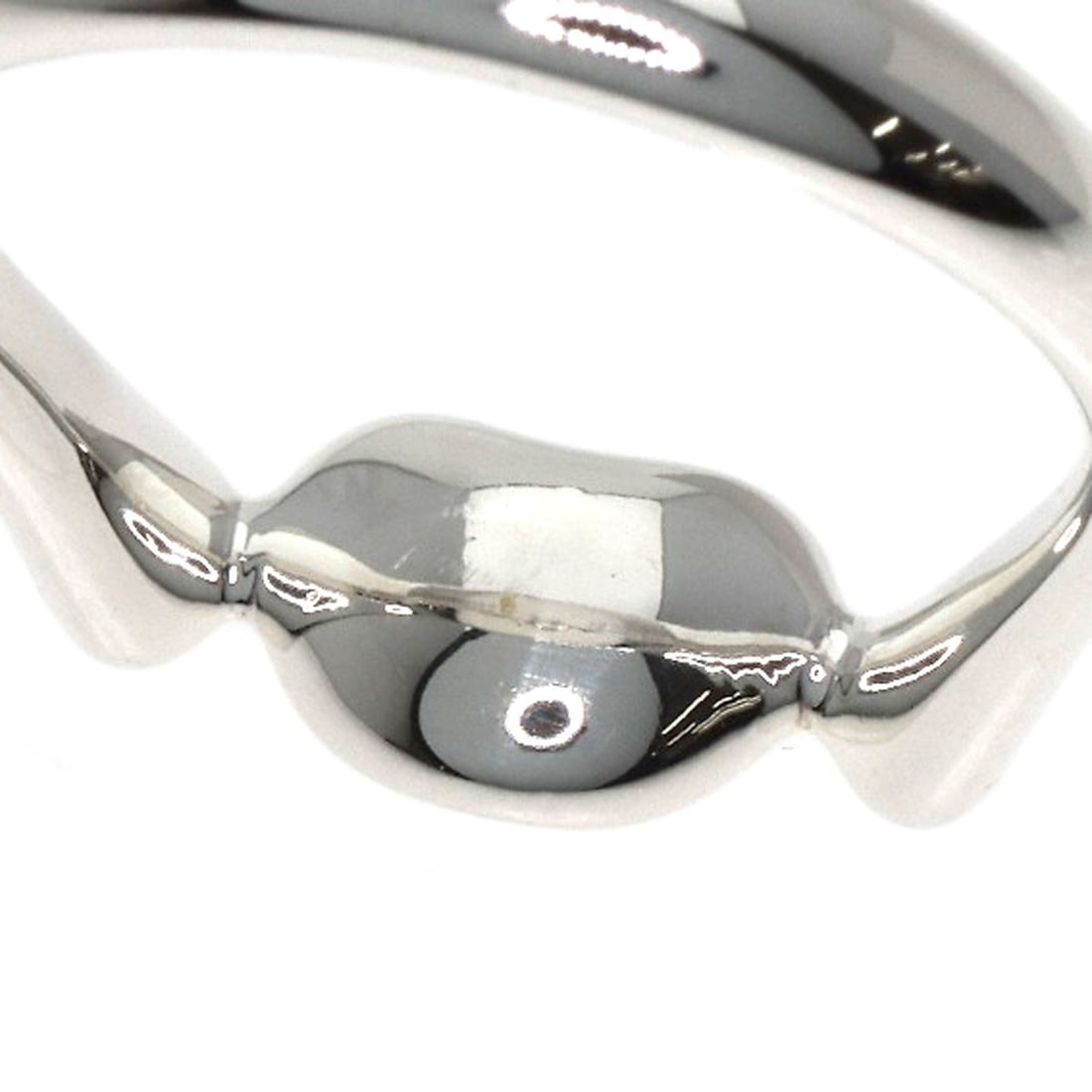 Silver TIFFANY&Co. Bean Ring - 8