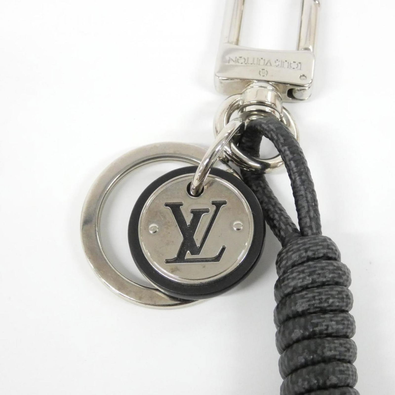 Canvas Louis Vuitton Keyring - 3