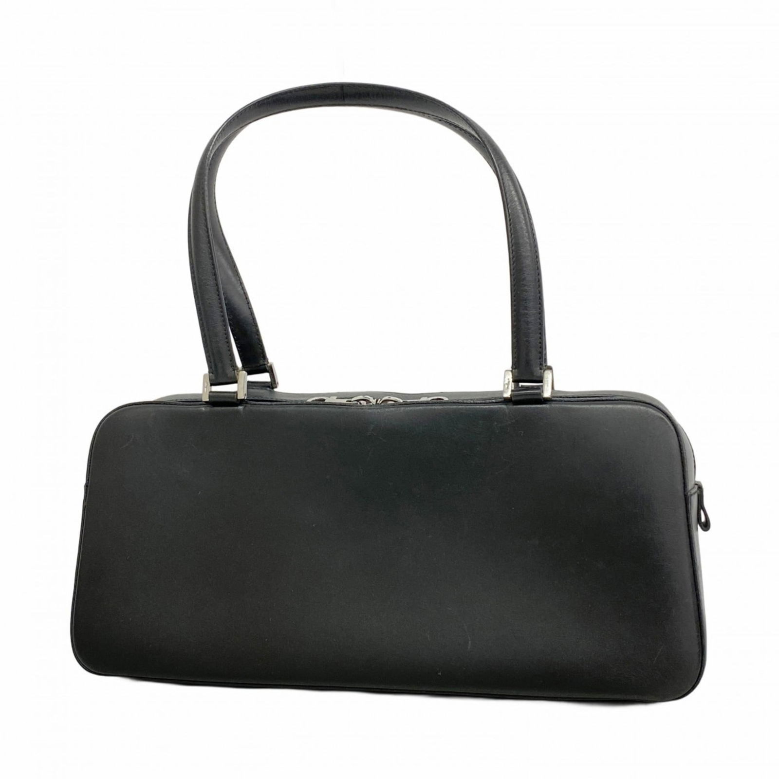 Leather Salvatore Ferragamo Handbag: Leather Salvatore Ferragamo Handbag This listing features Leather Salvatore Ferragamo Handbag. Item specifics are provided below. Item Specifics: Brand: Salvatore Ferragamo Type: Handbag Material: