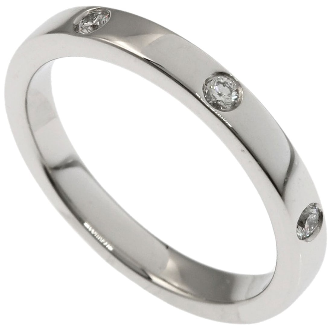PT950 Chaumet Eternal 7P Diamond #48 Ring Platinum (1 of 7)