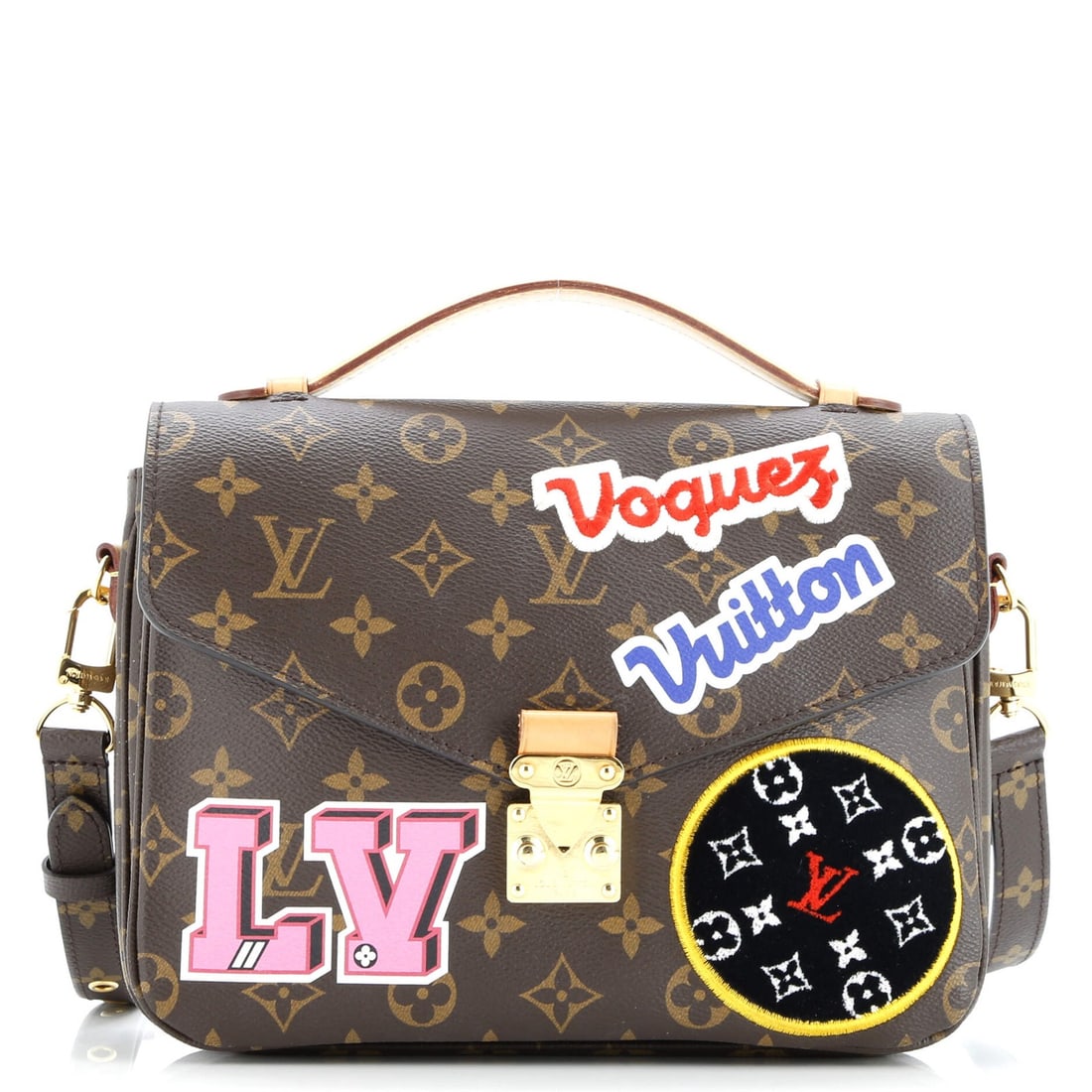 Canvas Louis Vuitton Pochette Metis Limited Edition Patches Monogram: Canvas Louis Vuitton Pochette Metis Limited Edition Patches Monogram This listing features Canvas Louis Vuitton Pochette Metis Limited Edition Patches Monogram. Item specifics are provided below. 
