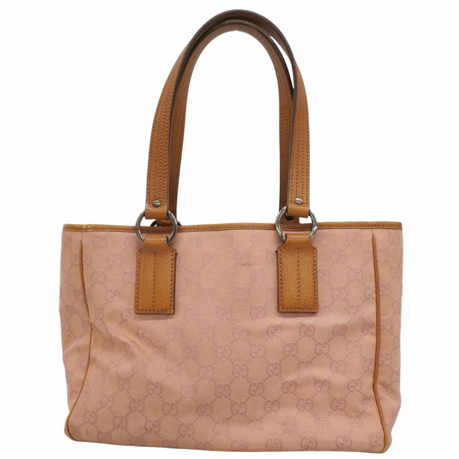 Canvas Gucci Tote Bag: Canvas Gucci Tote Bag This listing features Canvas Gucci Tote Bag. Item specifics are provided below. Item Specifics: Brand: Gucci Type: Tote Bag Material: Canvas Color: Beige, Pink Hardware Color: Si