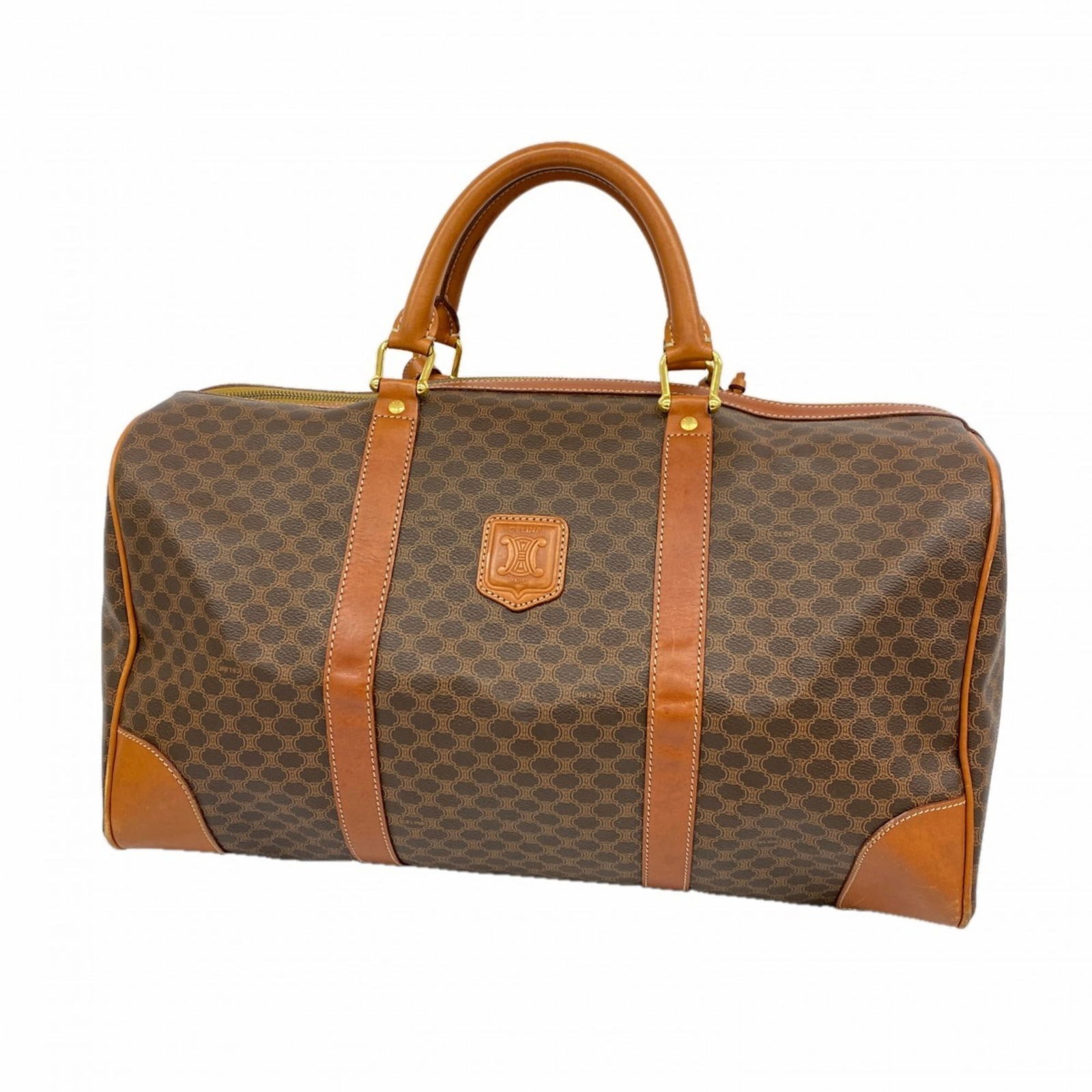 Pvc Celine Boston Bag: Pvc Celine Boston Bag This listing features Pvc Celine Boston Bag. Item specifics are provided below. Item Specifics: Brand: Celine Type: Boston Bag Material: Pvc Color: Brown Hardware Color: Gold Gen