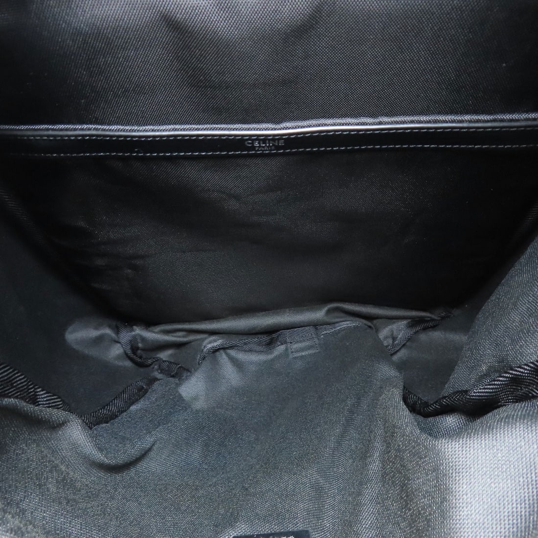 canvas CELINE logo Backpack Daypack Nylon - 5