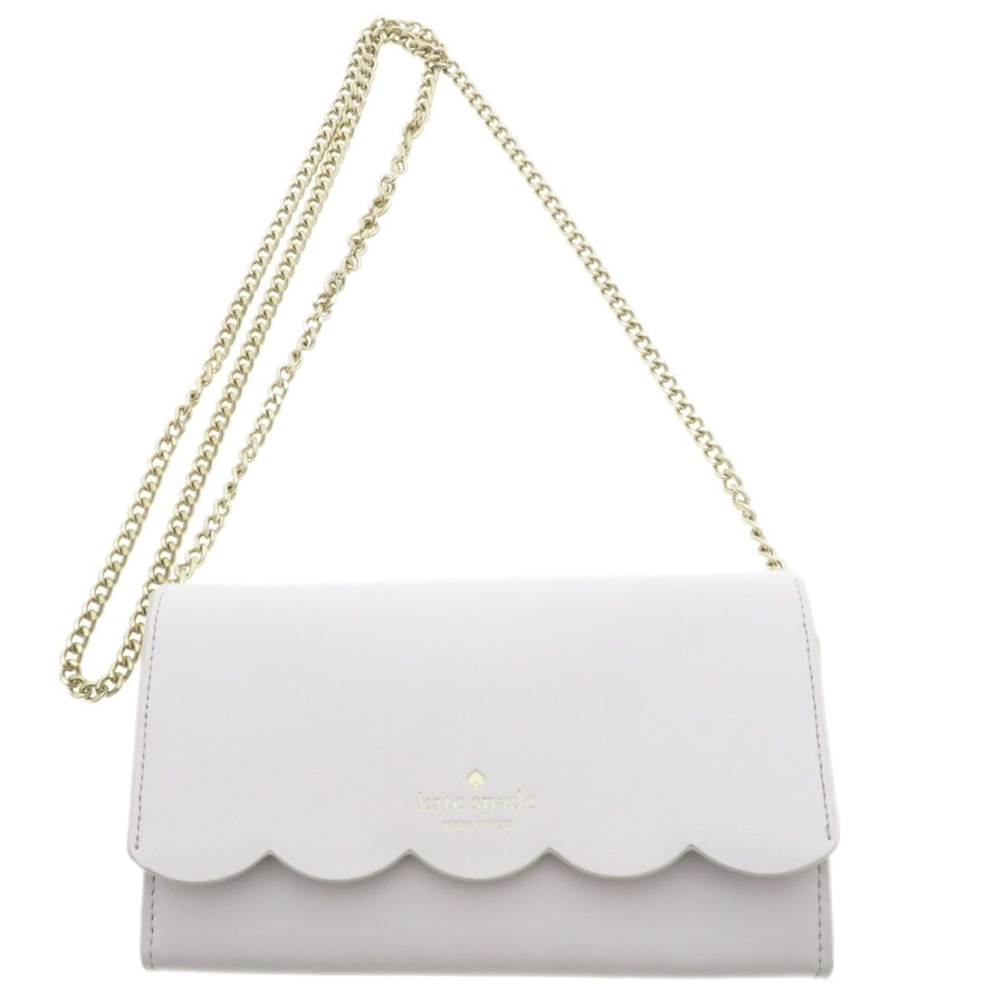 Leather kate spade Chain wallet logo motif Long wallet (with coin pocket): Leather kate spade Chain wallet logo motif Long wallet (with coin pocket) This listing features Leather kate spade Chain wallet logo motif Long wallet (with coin pocket). Item specifics are provided