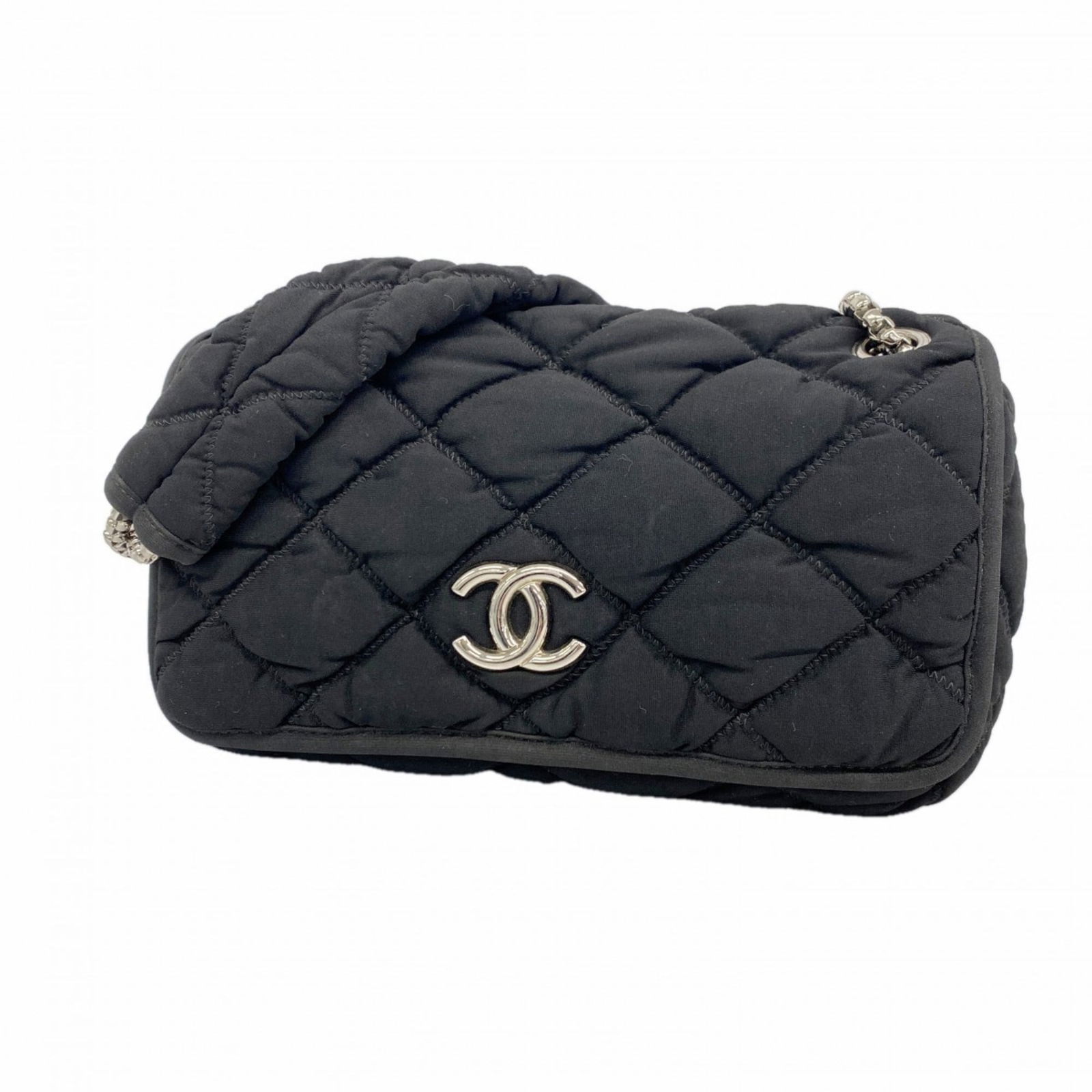 Jersey - Chanel Shoulder Bag Cotton: Jersey - Chanel Shoulder Bag Cotton This listing features Jersey - Chanel Shoulder Bag Cotton. Item specifics are provided below. Item Specifics: Brand: Chanel Type: Shoulder Bag Material: Cotton ,