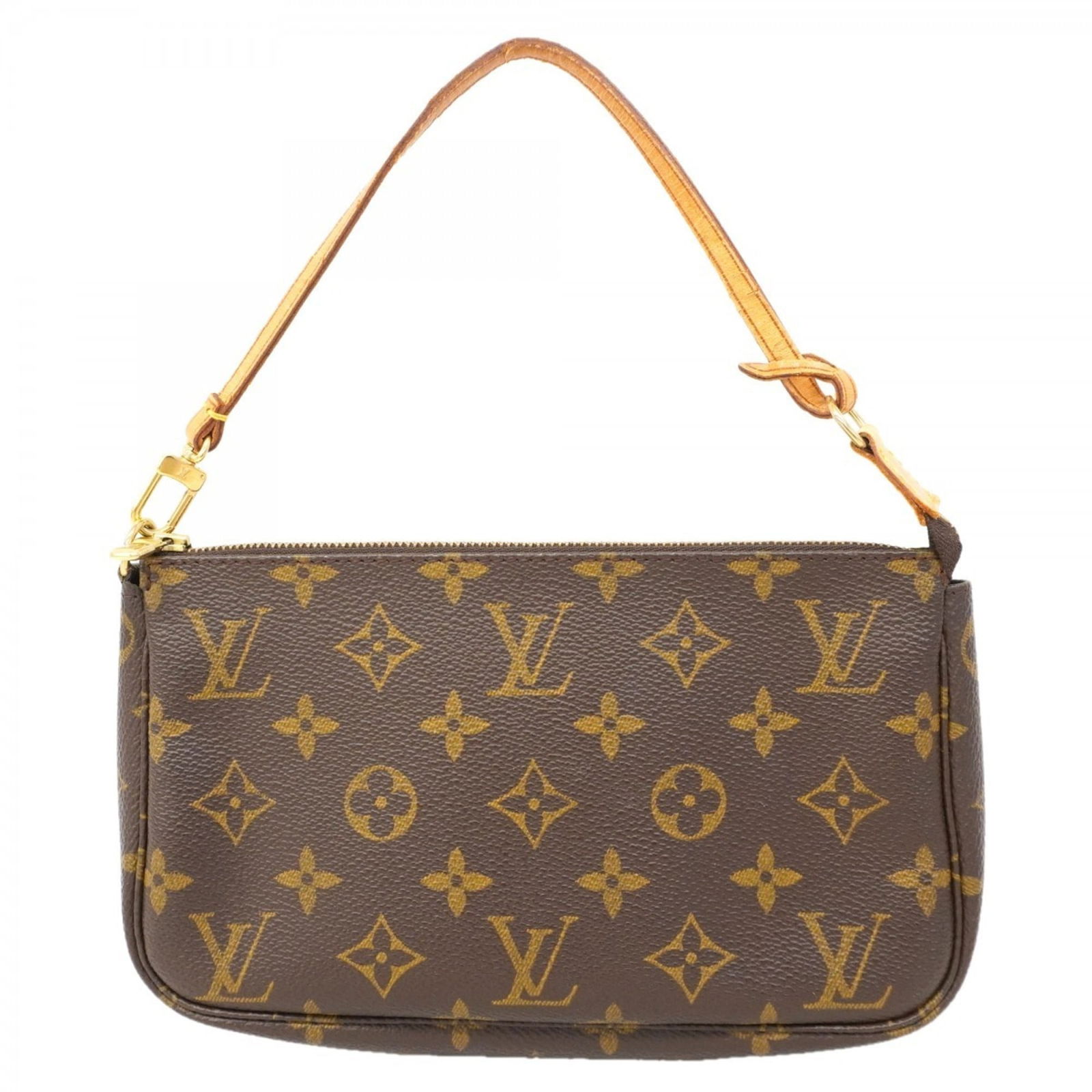Pouch Louis Vuitton: Pouch Louis Vuitton This listing features Pouch Louis Vuitton. Item specifics are provided below. Item Specifics: Brand: Louis Vuitton Type: Pouch Color: Brown Gender: Women Size (Hxwxd): 13cm x 21.5c