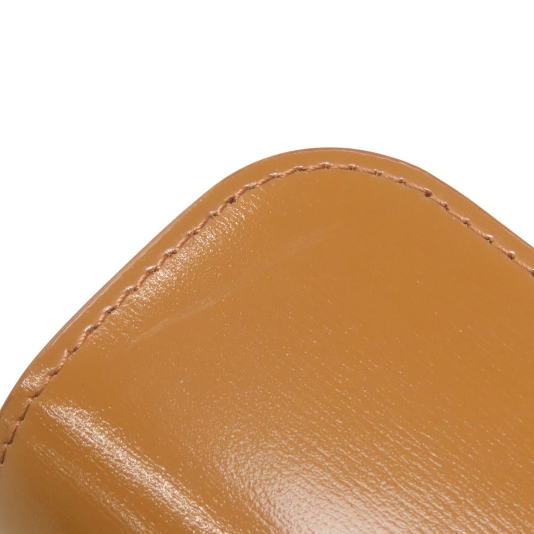 Leather CELINE Triomphe Card Case - 18