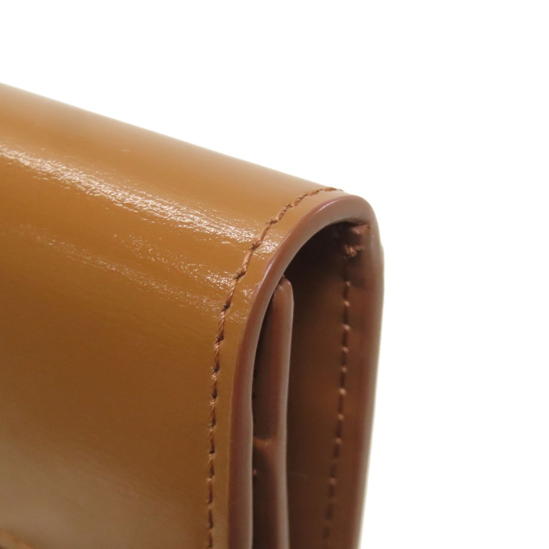 Leather CELINE Triomphe Card Case - 20