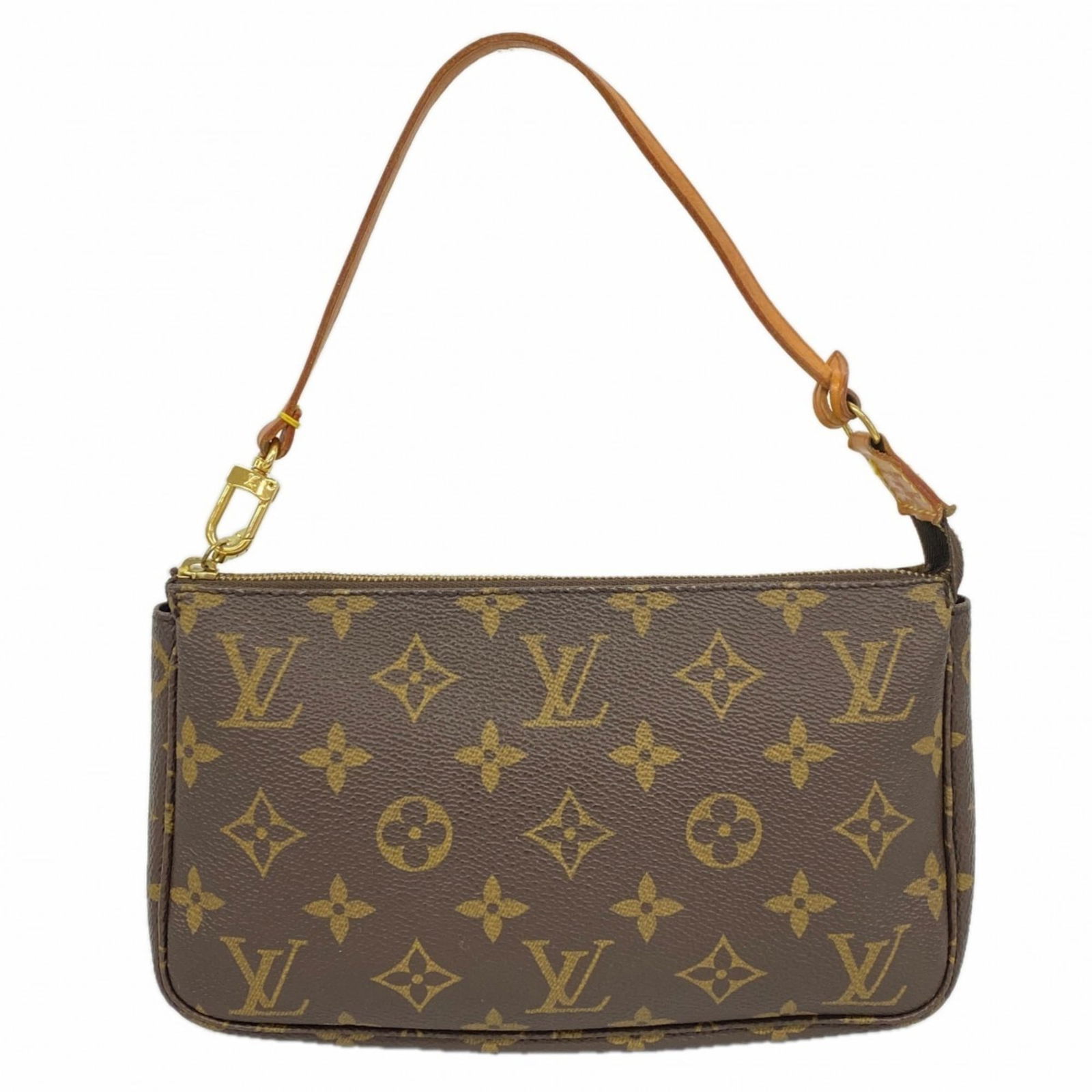 Pouch Louis Vuitton: Pouch Louis Vuitton This listing features Pouch Louis Vuitton. Item specifics are provided below. Item Specifics: Brand: Louis Vuitton Type: Pouch Color: Brown Gender: Women Size (Hxwxd): 13cm x