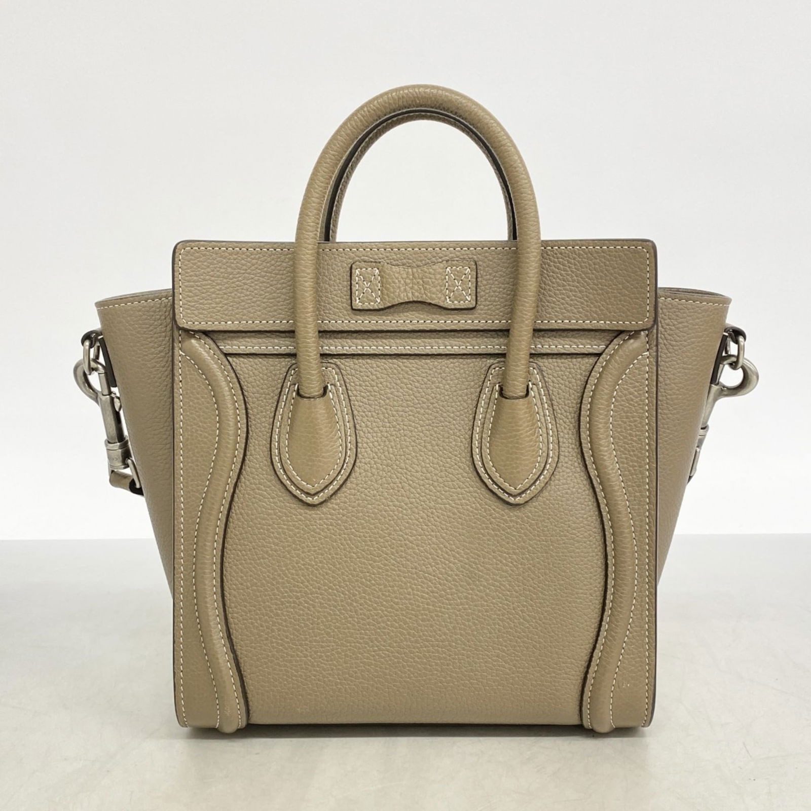 Leather Celine Handbag - 10