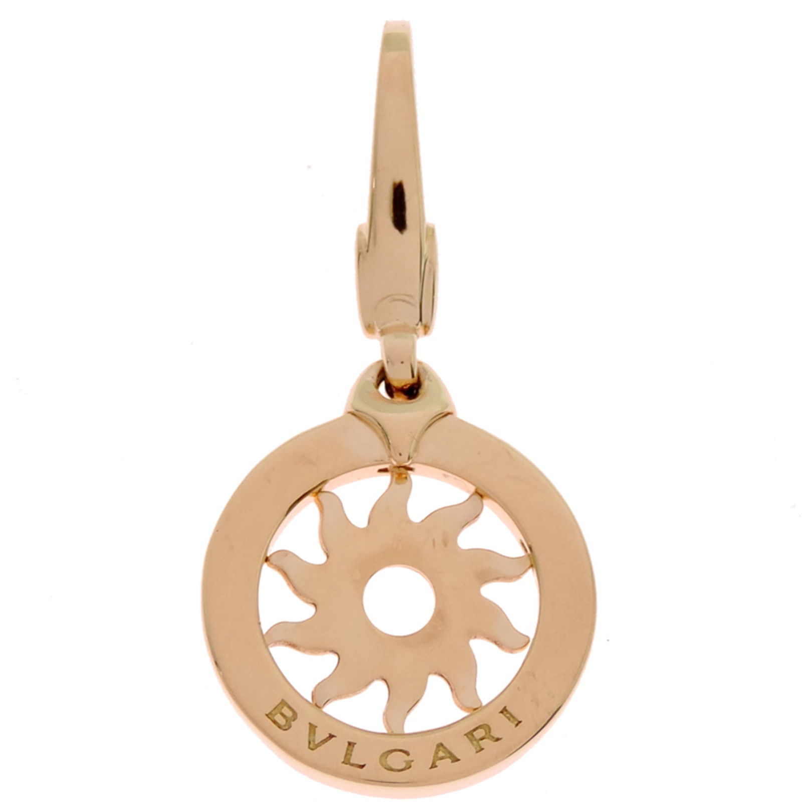 (18K) Bvlgari Necklace Charm Yellow Gold: (18K) Bvlgari Necklace Charm Yellow Gold This listing features (18K) Bvlgari Necklace Charm Yellow Gold. Item specifics are provided below. Item Specifics: Brand: Bvlgari Type: Necklace Charm