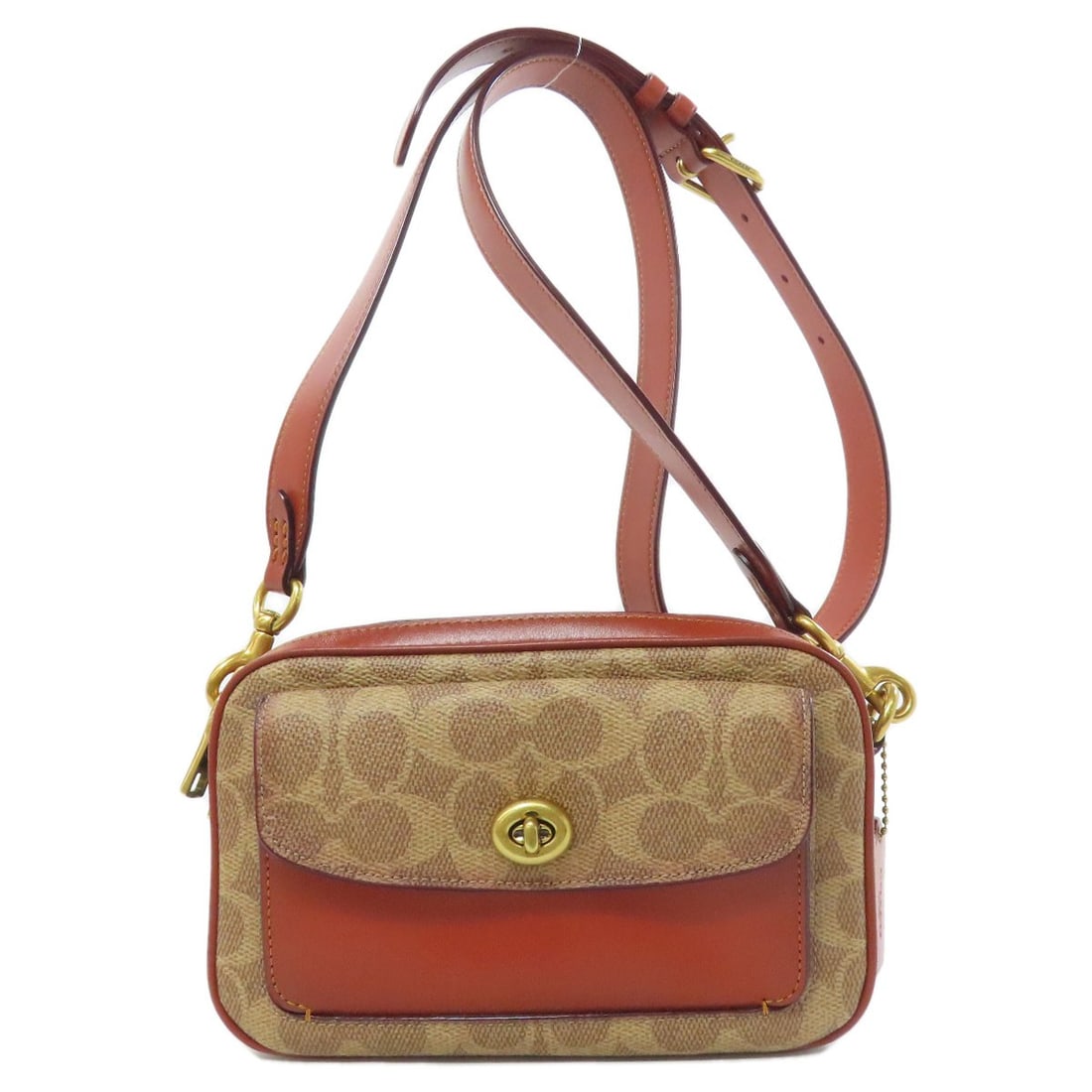 PVC COACH C0694 Signature Shoulder Bag (1 of 15)