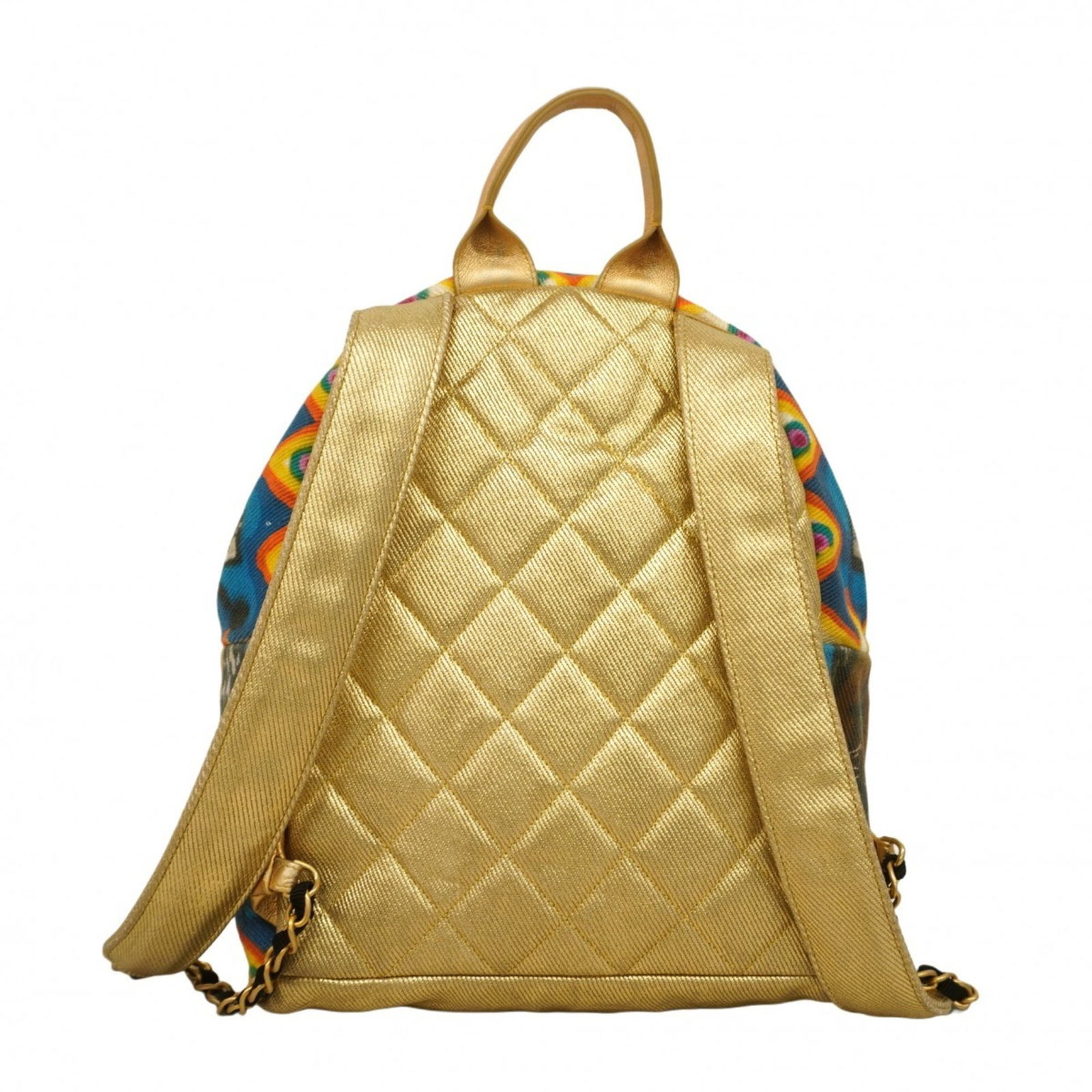 Canvas Chanel Backpack - 16