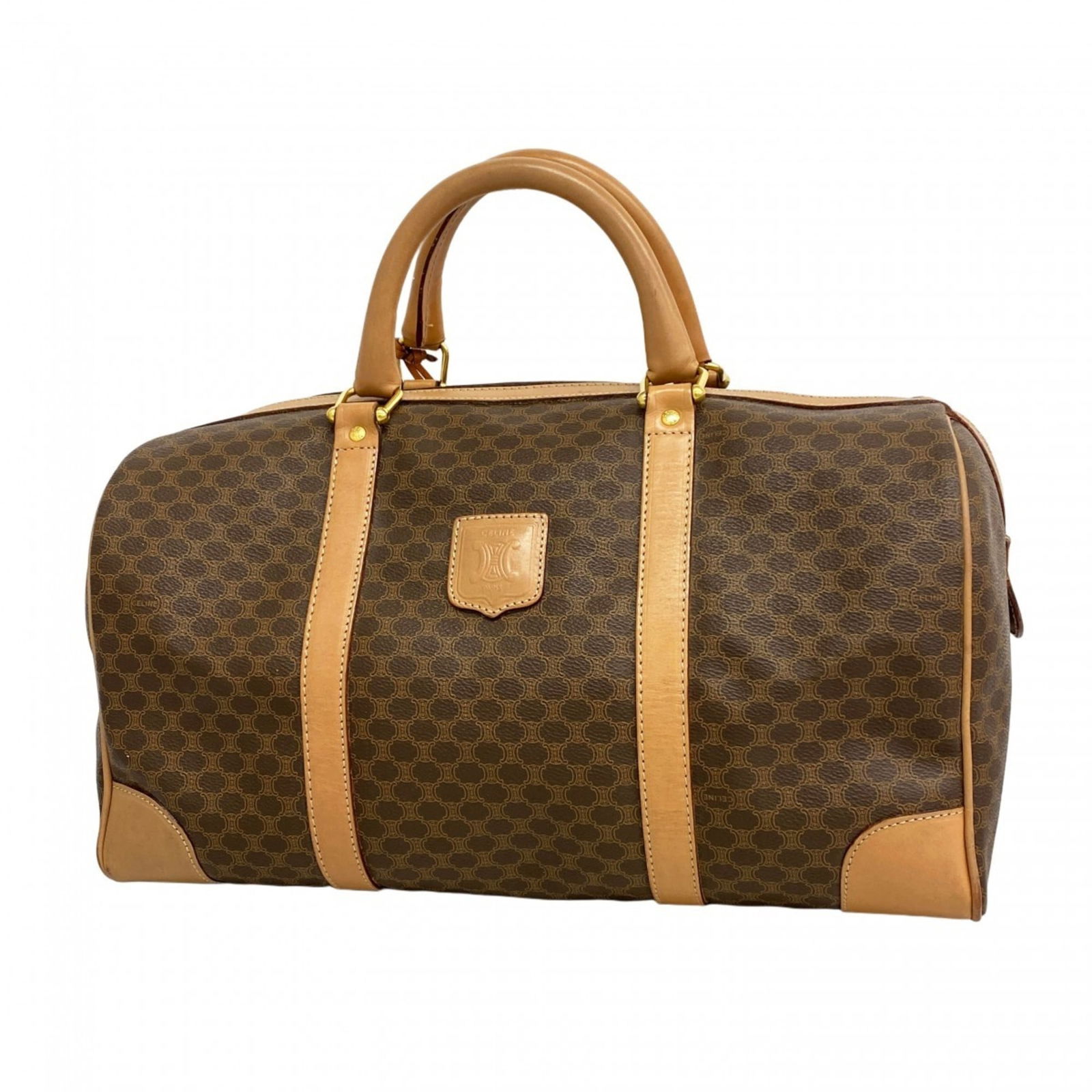 Pvc Celine Boston Bag: Pvc Celine Boston Bag This listing features Pvc Celine Boston Bag. Item specifics are provided below. Item Specifics: Brand: Celine Type: Boston Bag Material: Pvc Color: Brown Hardware Color: Gold