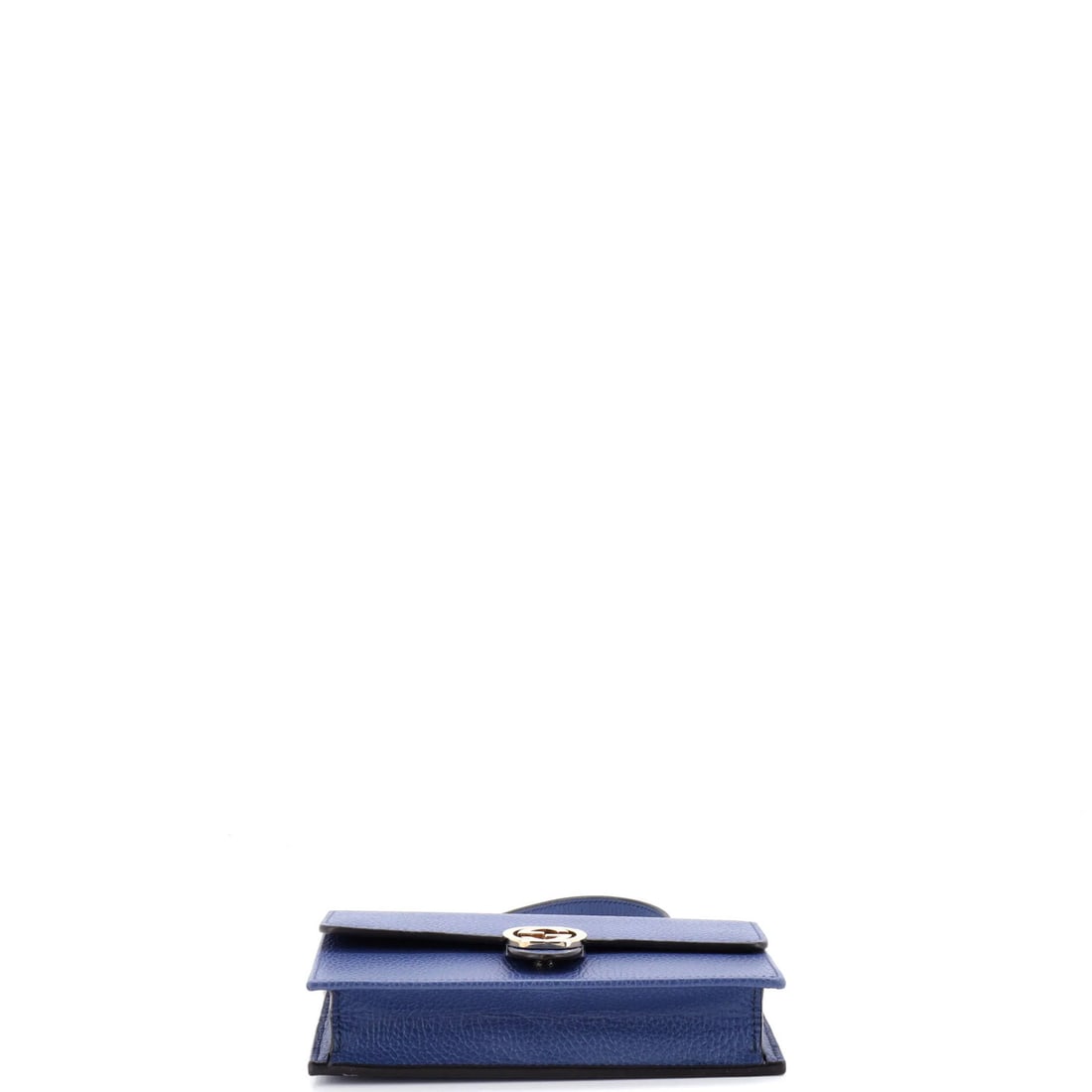 Leather Gucci Interlocking Wallet on Chain - 4