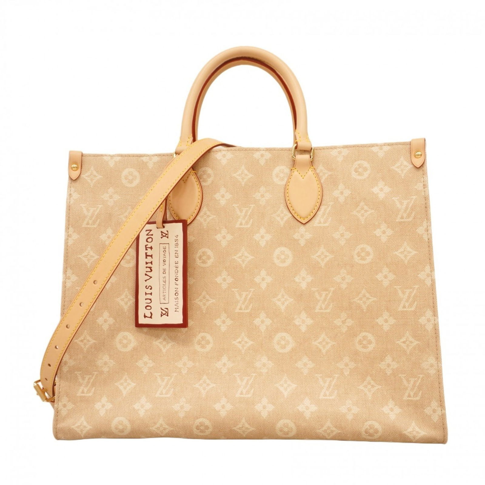 Bag Louis Vuitton Tote: Bag Louis Vuitton Tote This listing features Bag Louis Vuitton Tote. Item specifics are provided below. Item Specifics: Brand: Louis Vuitton Type: Tote Bag Color: Beige Gender: Women Size (Hxwxd):