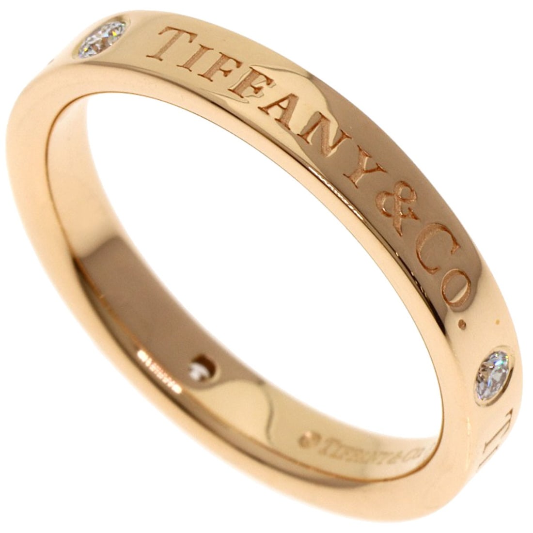 PT950 TIFFANY&Co. Logo Band Ring 3P Diamond Ring Platinum: PT950 TIFFANY&Co. Logo Band Ring 3P Diamond Ring Platinum This listing features PT950 TIFFANY&Co. Logo Band Ring 3P Diamond Ring Platinum. Item specifics are provided below. Item Specifics: Brand: