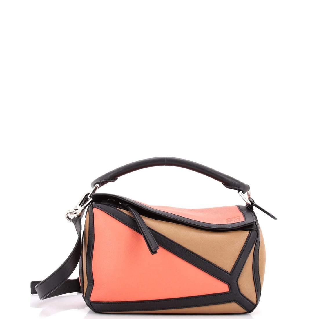 Small Loewe Puzzle Bag Leather (1 of 6)