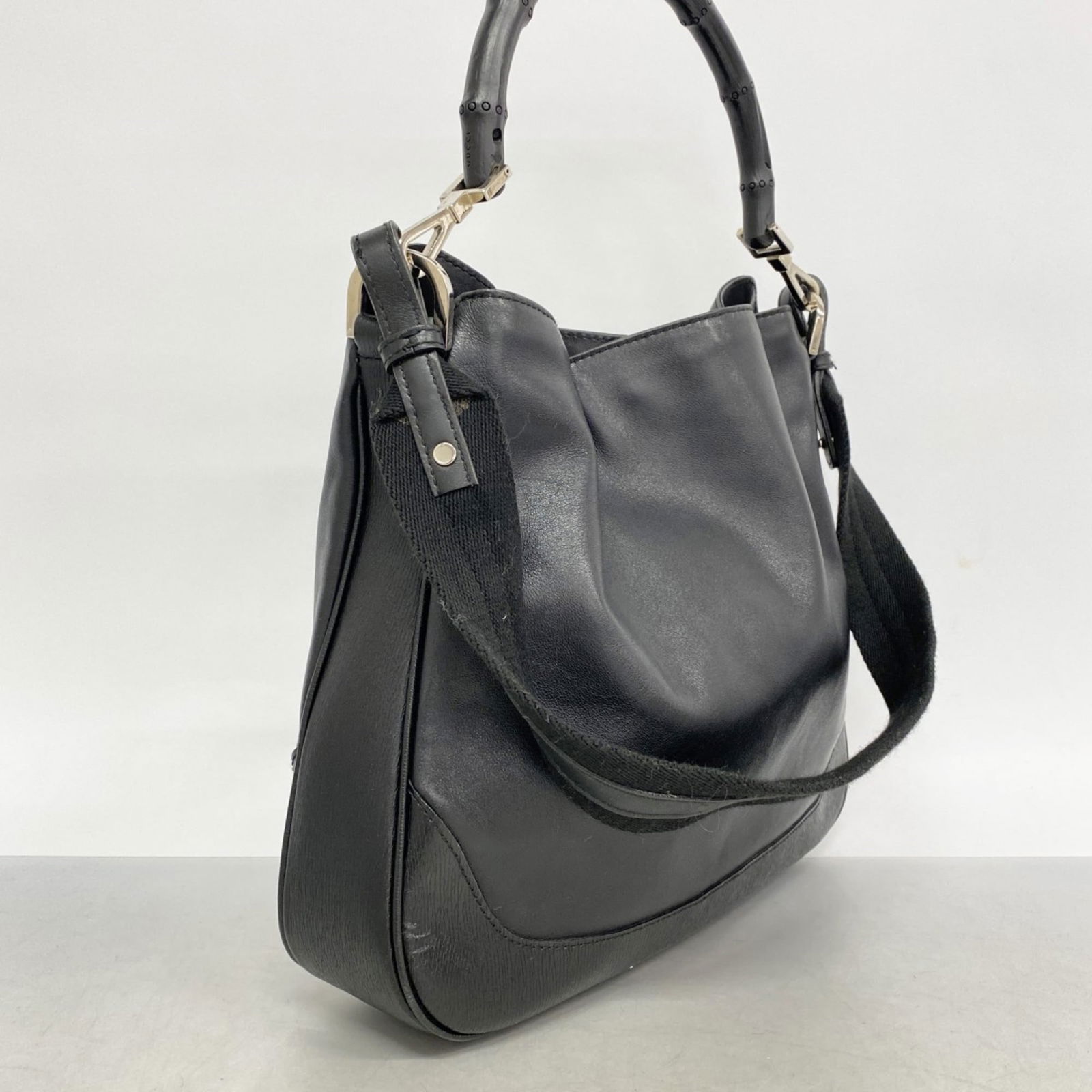 Leather Gucci Handbag - 2