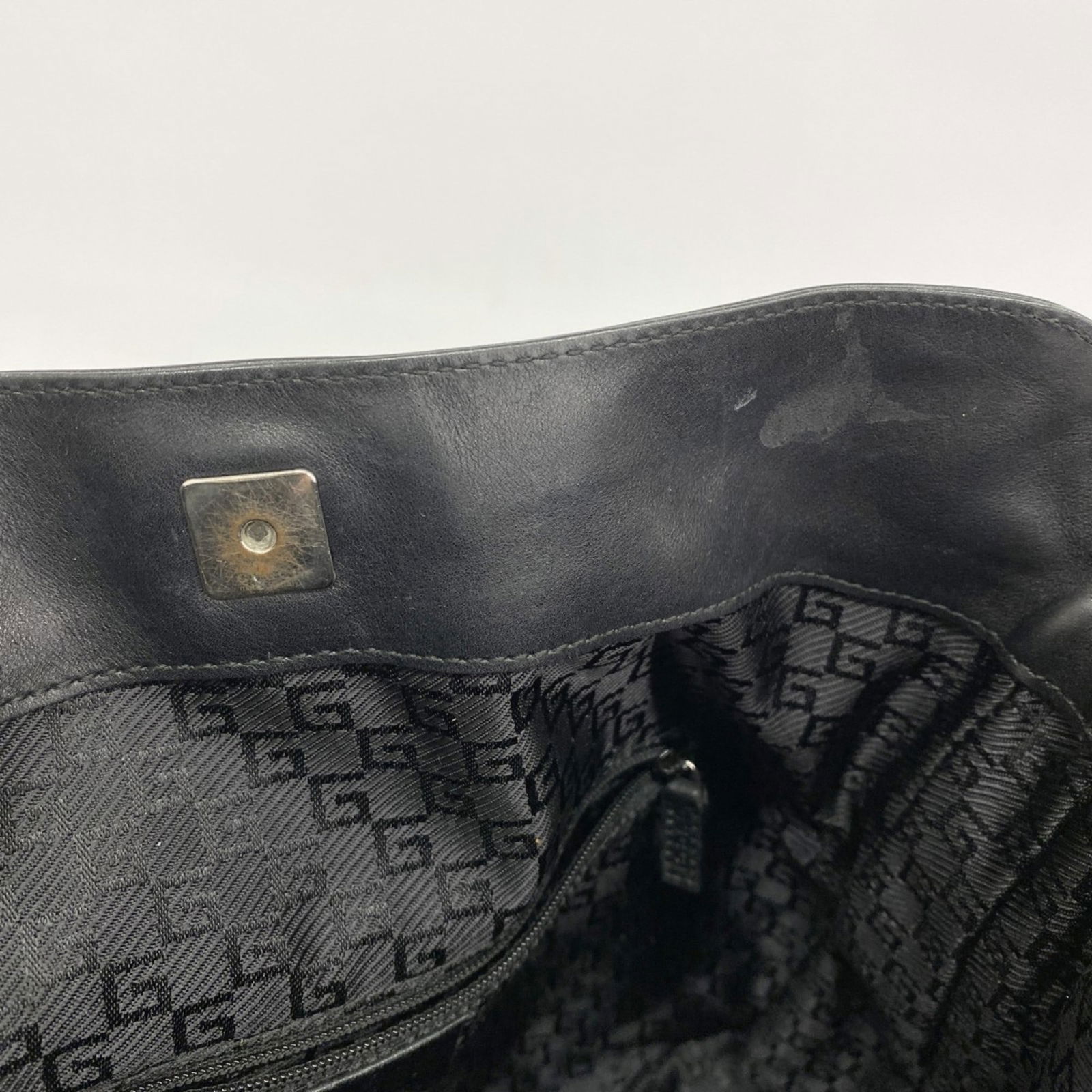 Leather Gucci Handbag - 6