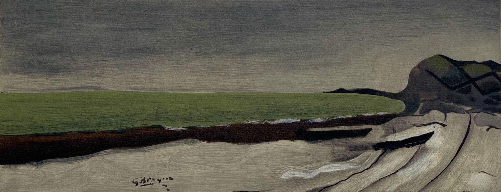 Lithograph - Georges Braque - Bord de mer - Varengeville: Lithograph - Georges Braque - Bord de mer - Varengeville This listing features Lithograph - Georges Braque - Bord de mer - Varengeville. Item specifics are provided below. Item Specifics: Image