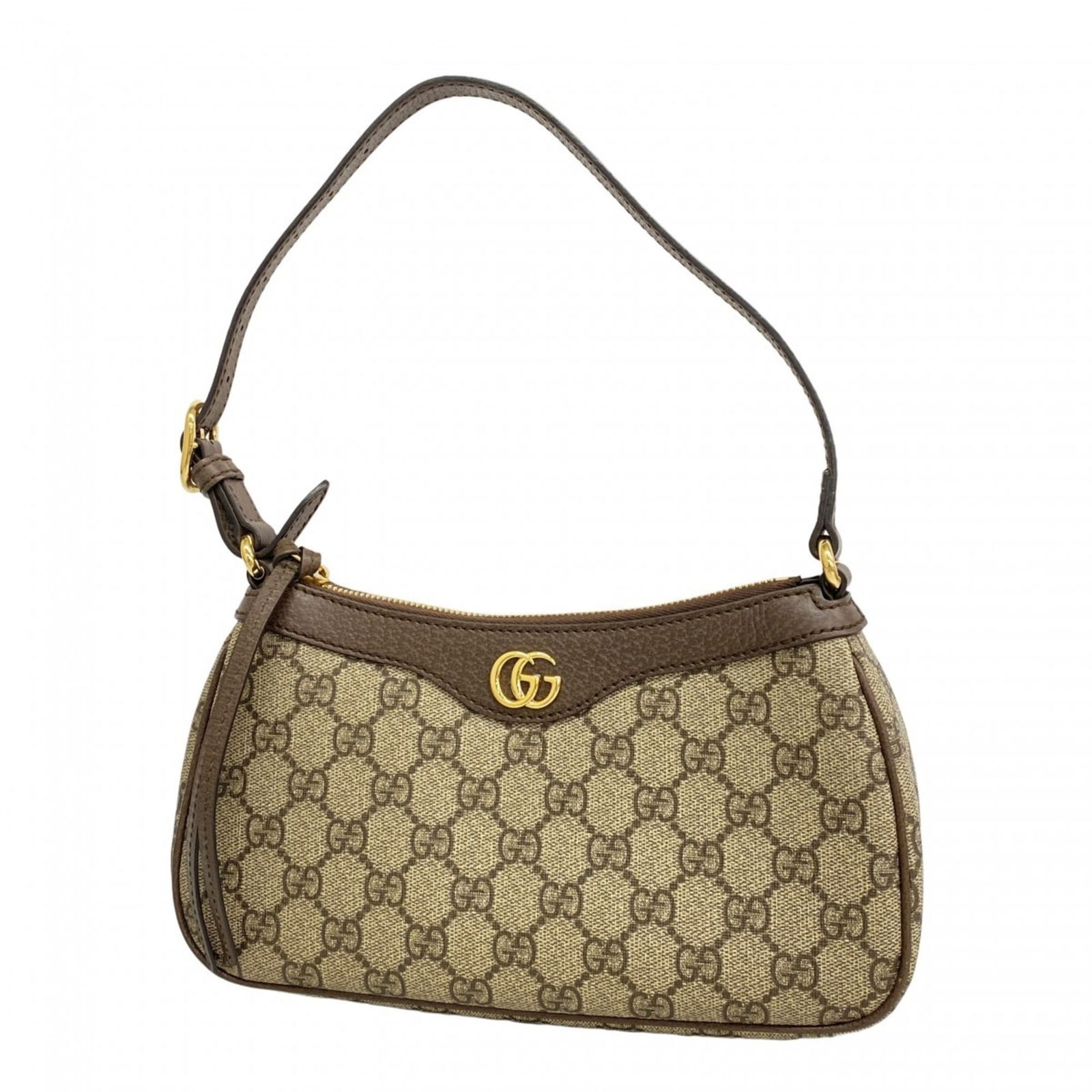 Pvc Gucci Handbag: Pvc Gucci Handbag This listing features Pvc Gucci Handbag. Item specifics are provided below. Item Specifics: Brand: Gucci Type: Handbag Material: Pvc Color: Brown Hardware Color: Gold Gender: Women S