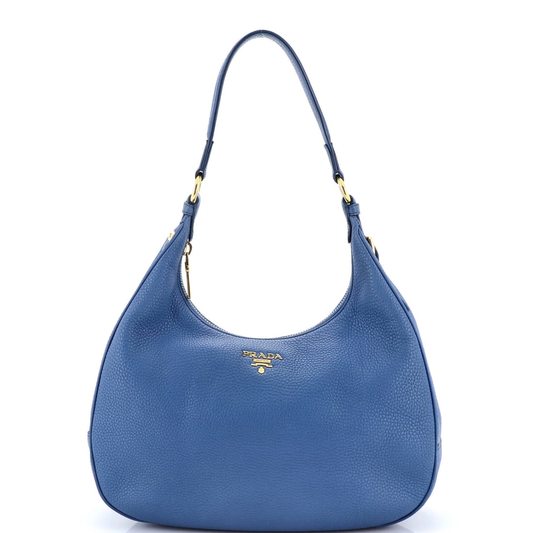 Large Prada Zip Top Hobo Vitello Daino: Large Prada Zip Top Hobo Vitello Daino This listing features Large Prada Zip Top Hobo Vitello Daino. Item specifics are provided below. Item Specifics: Brand: Prada Exterior Material: Leather Style: