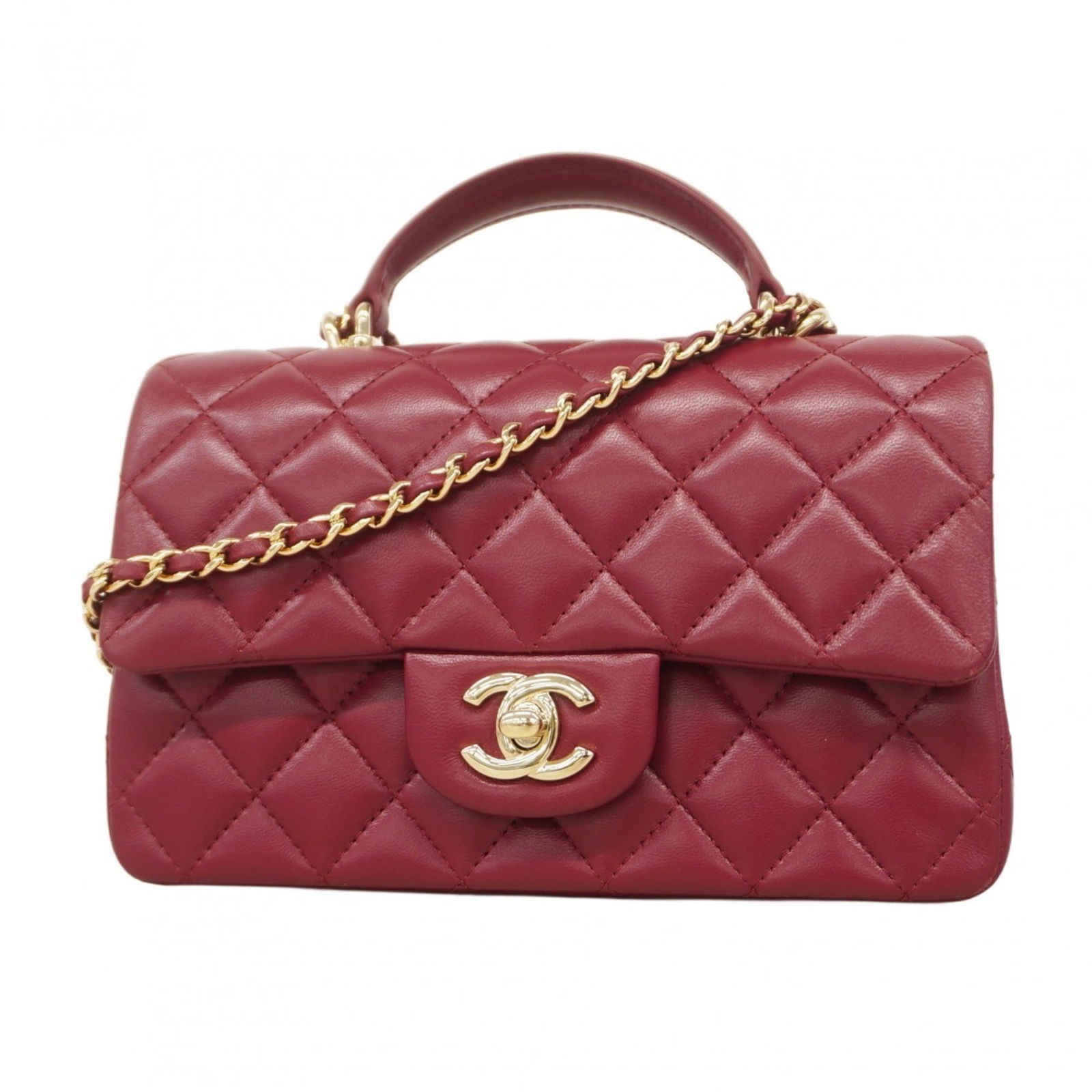 Leather Chanel Handbag: Leather Chanel Handbag This listing features Leather Chanel Handbag. Item specifics are provided below. Item Specifics: Brand: Chanel Type: Handbag Material: Leather Leather/Fur Type: Lambskin