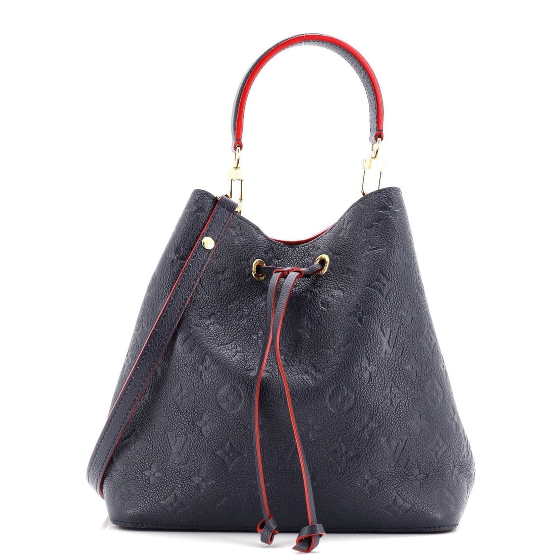 MM Louis Vuitton NeoNoe Handbag Monogram Empreinte Leather: MM Louis Vuitton NeoNoe Handbag Monogram Empreinte Leather This listing features MM Louis Vuitton NeoNoe Handbag Monogram Empreinte Leather. Item specifics are provided below. Item Specifics: Brand: