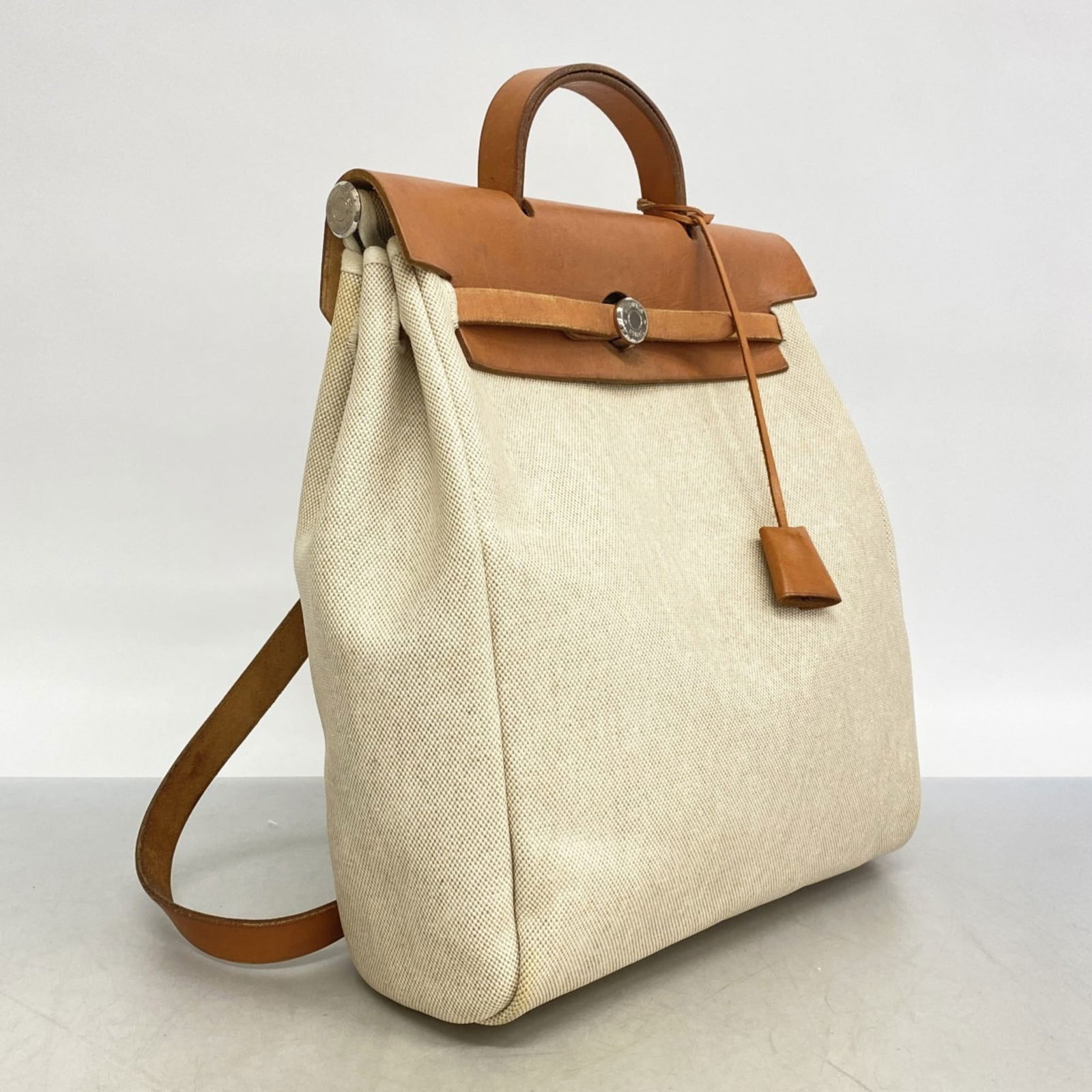 H Hermes Backpack Toile - 2