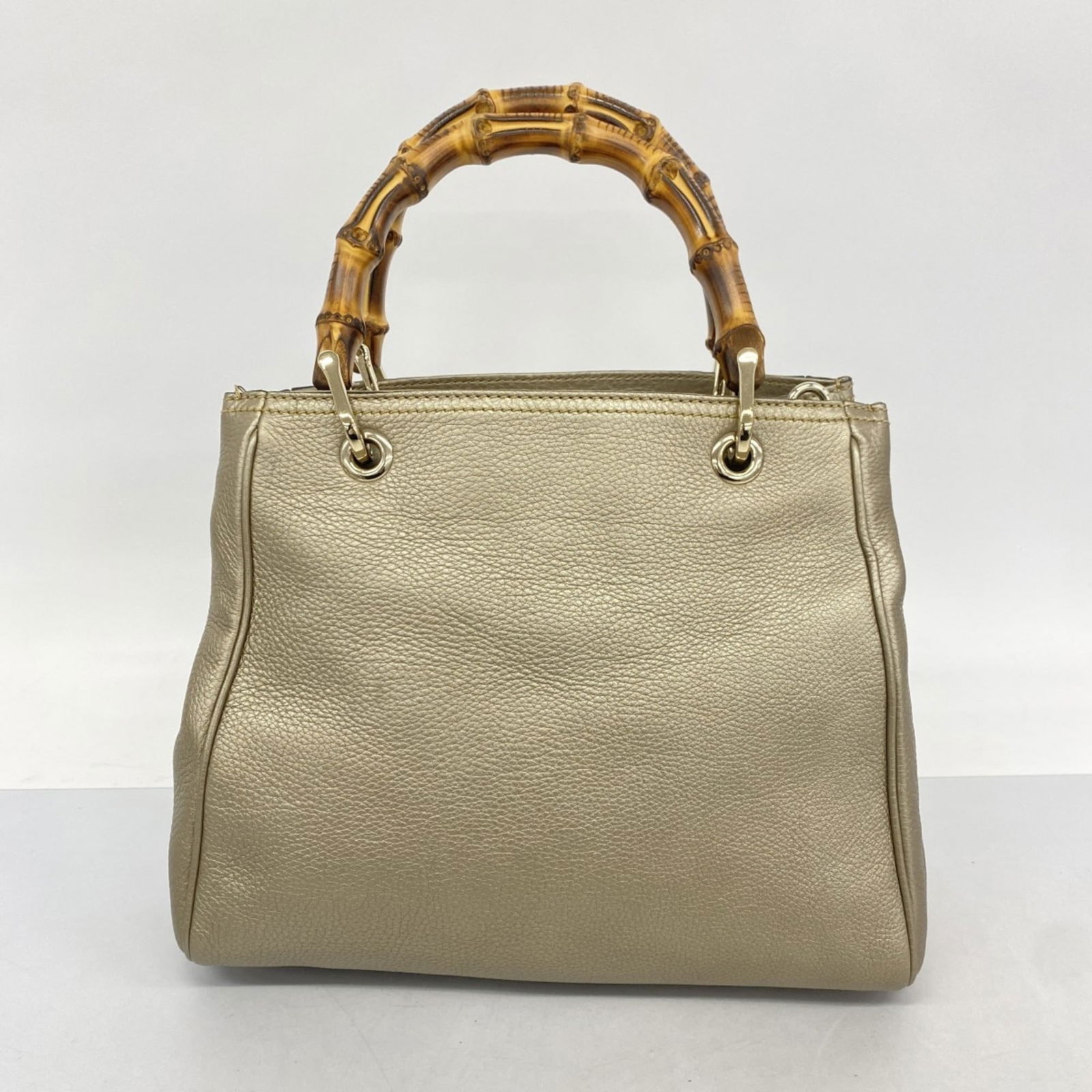 Leather Gucci Handbag - 11
