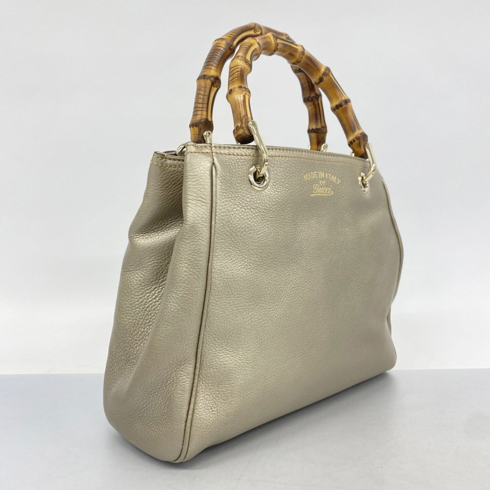 Leather Gucci Handbag - 2