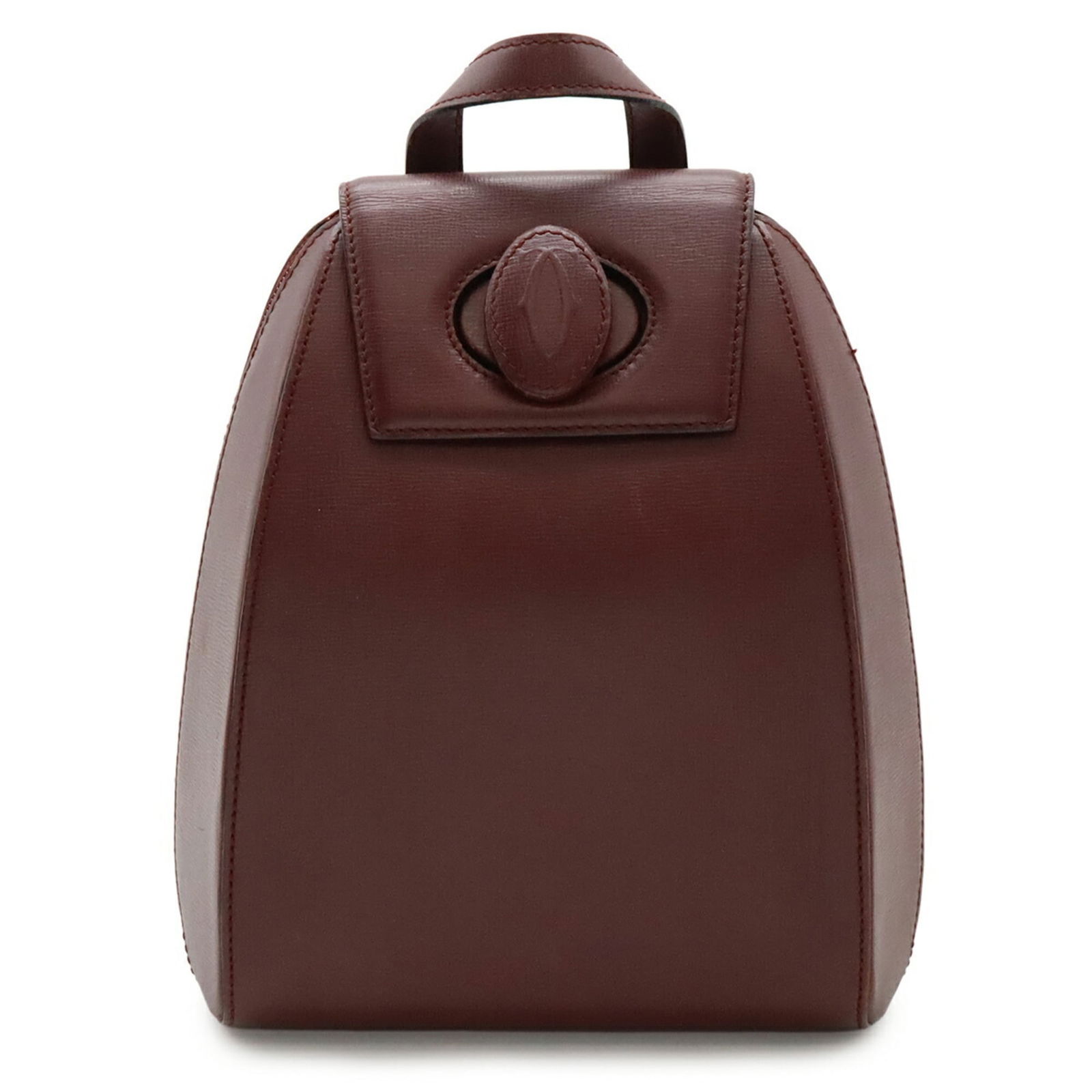 Leather Cartier Backpack