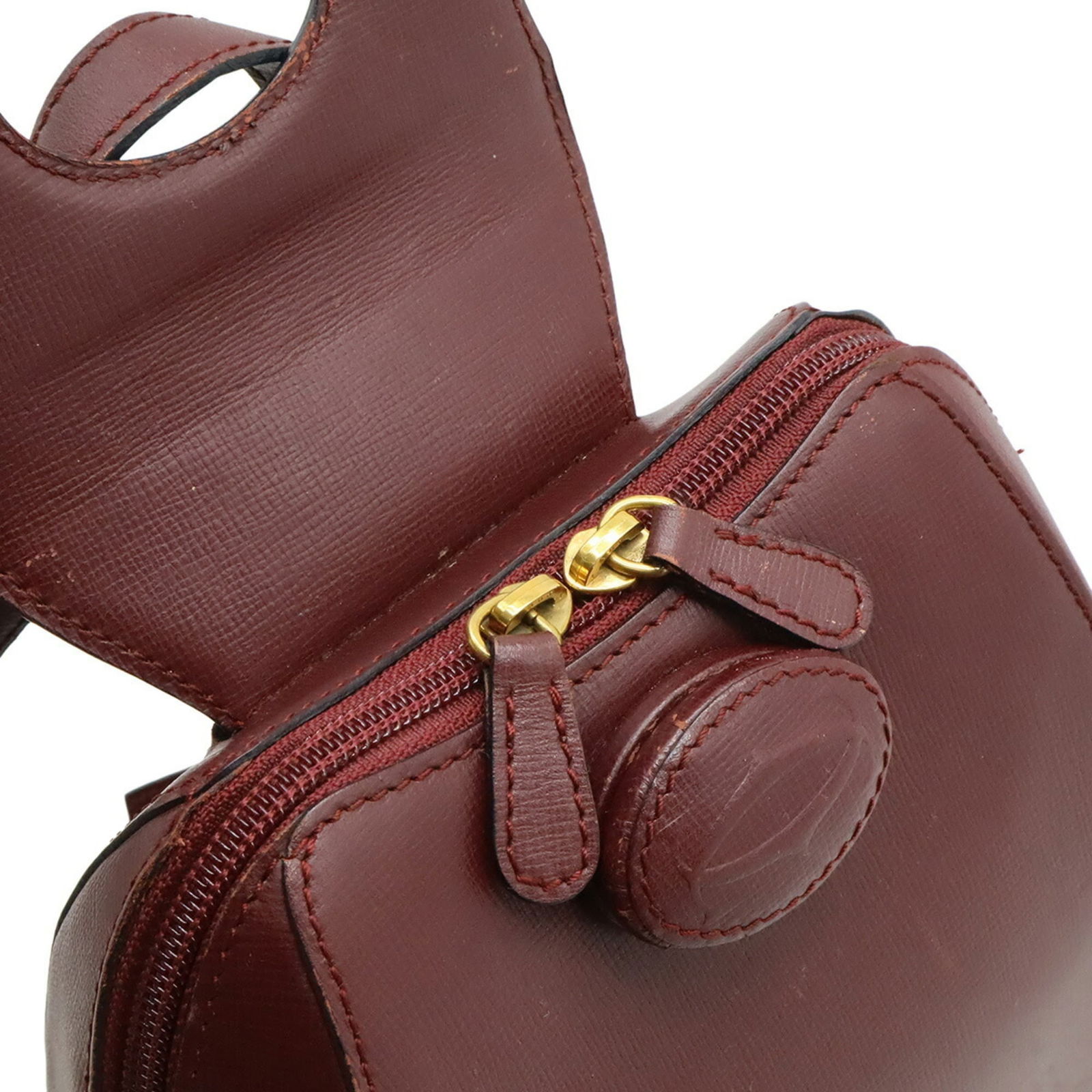Leather Cartier Backpack - 7