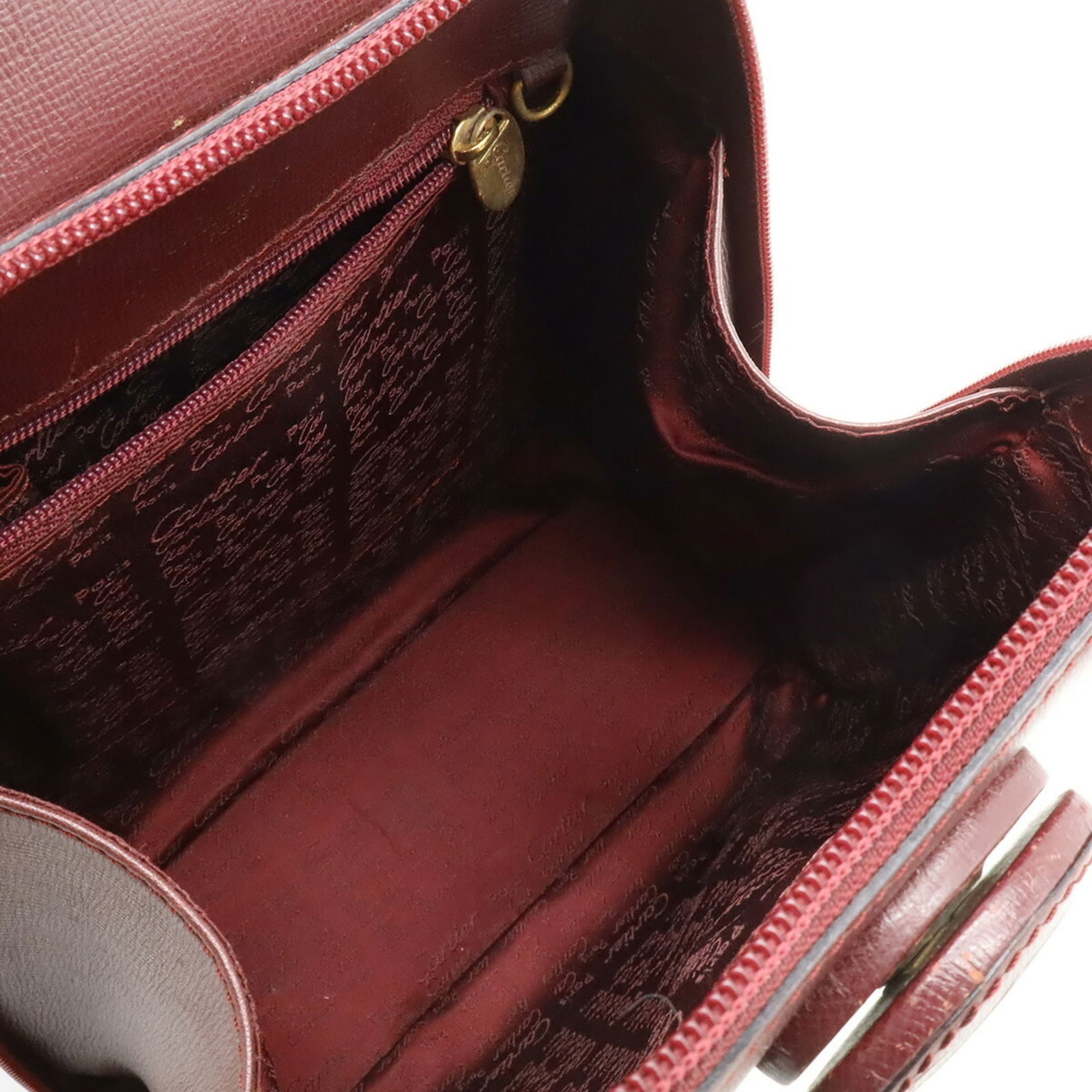 Leather Cartier Backpack - 8