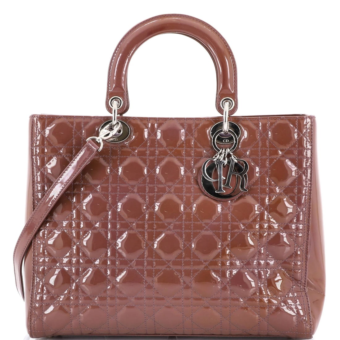 Large Christian Dior Lady Dior Bag Cannage Quilt Patent: Large Christian Dior Lady Dior Bag Cannage Quilt Patent This listing features Large Christian Dior Lady Dior Bag Cannage Quilt Patent. Item specifics are provided below. Item Specifics: Brand: